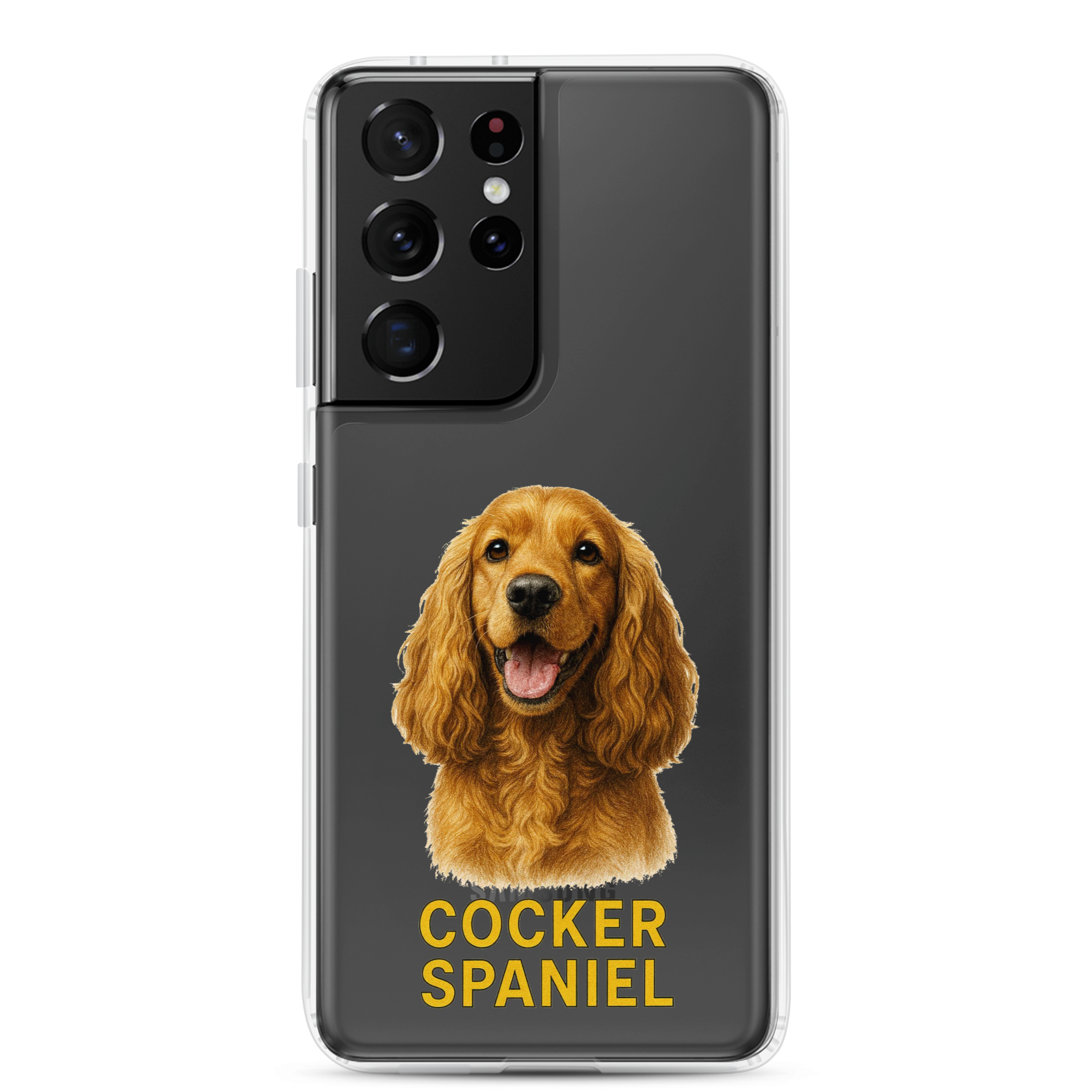 Cocker Spaniel Clear Case for Samsung