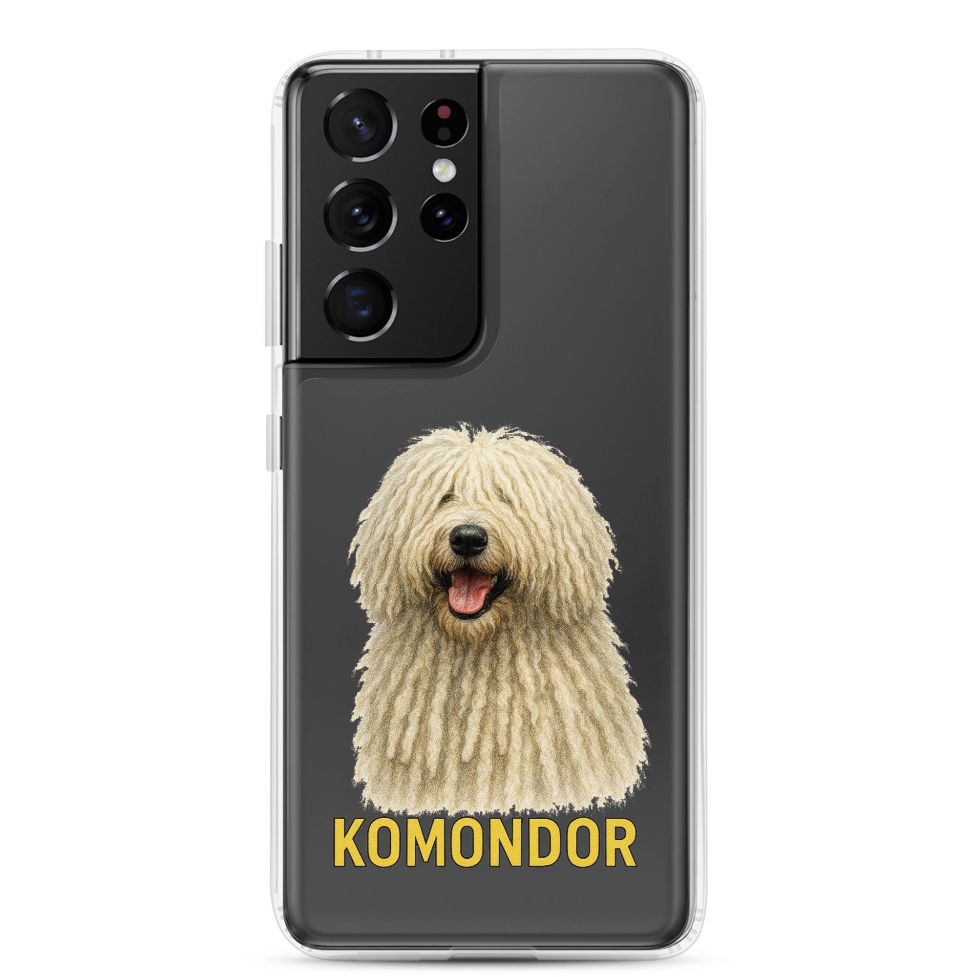Komondor Clear Case for Samsung