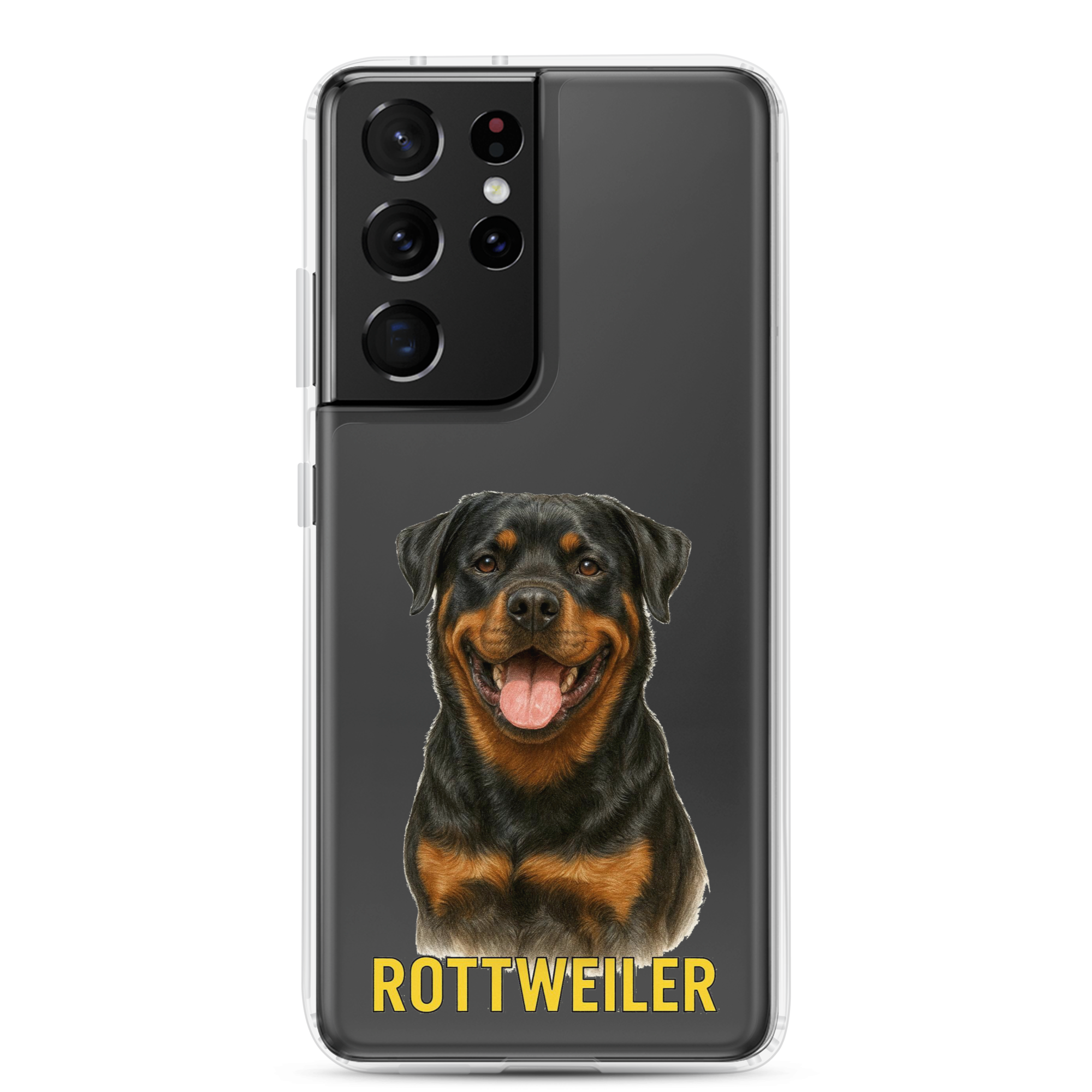 Rottweiler Clear Case for Samsung