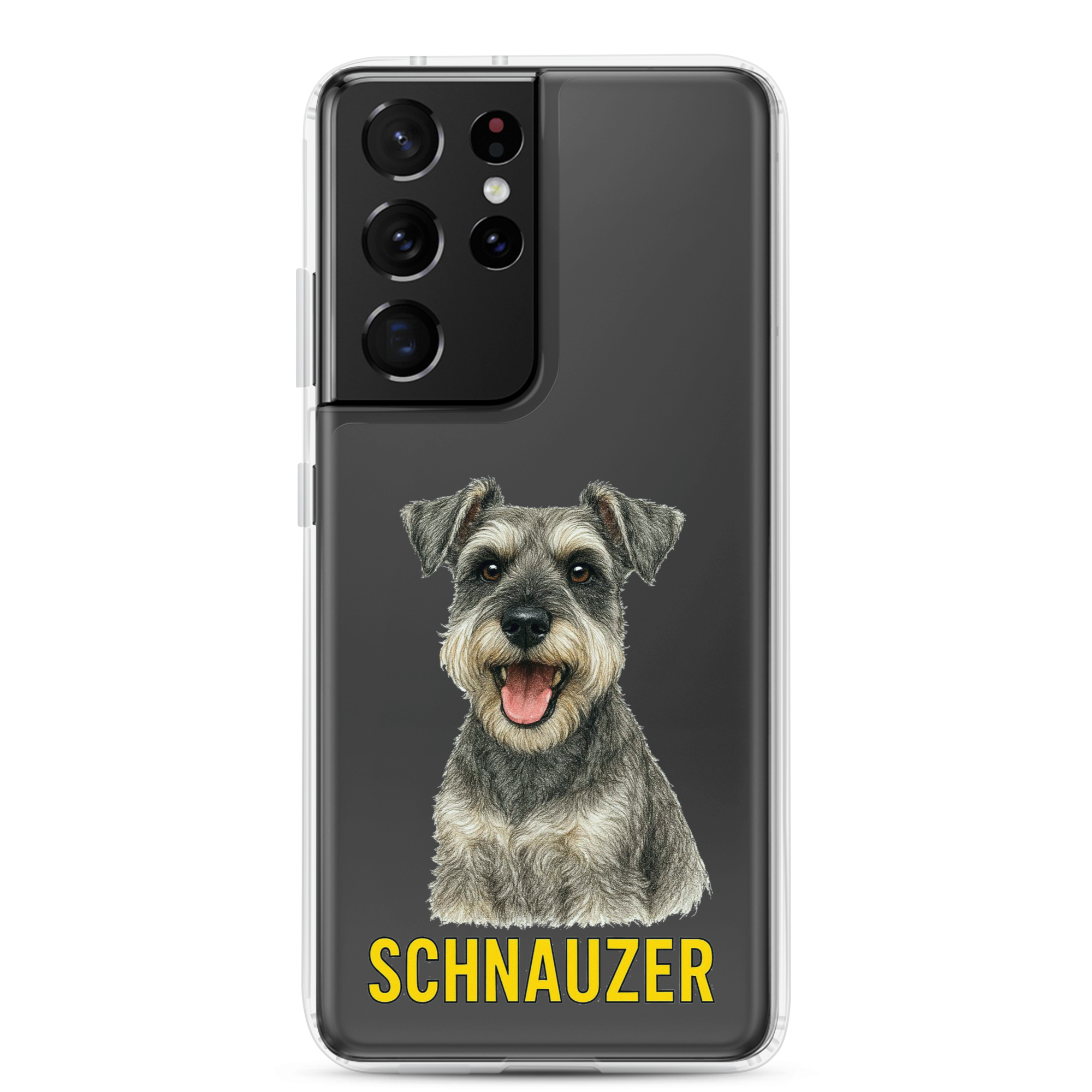 Schnauzer Clear Case for Samsung