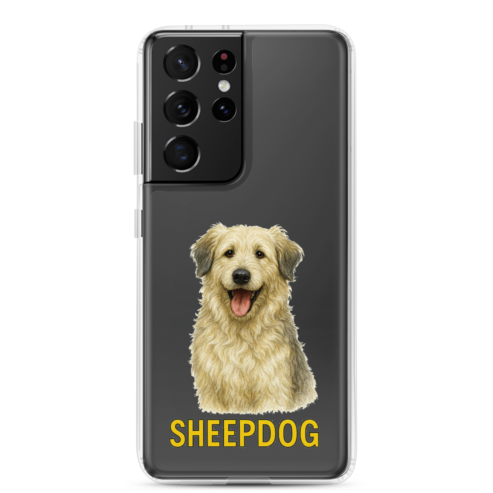 Sheepdog Clear Case for Samsung