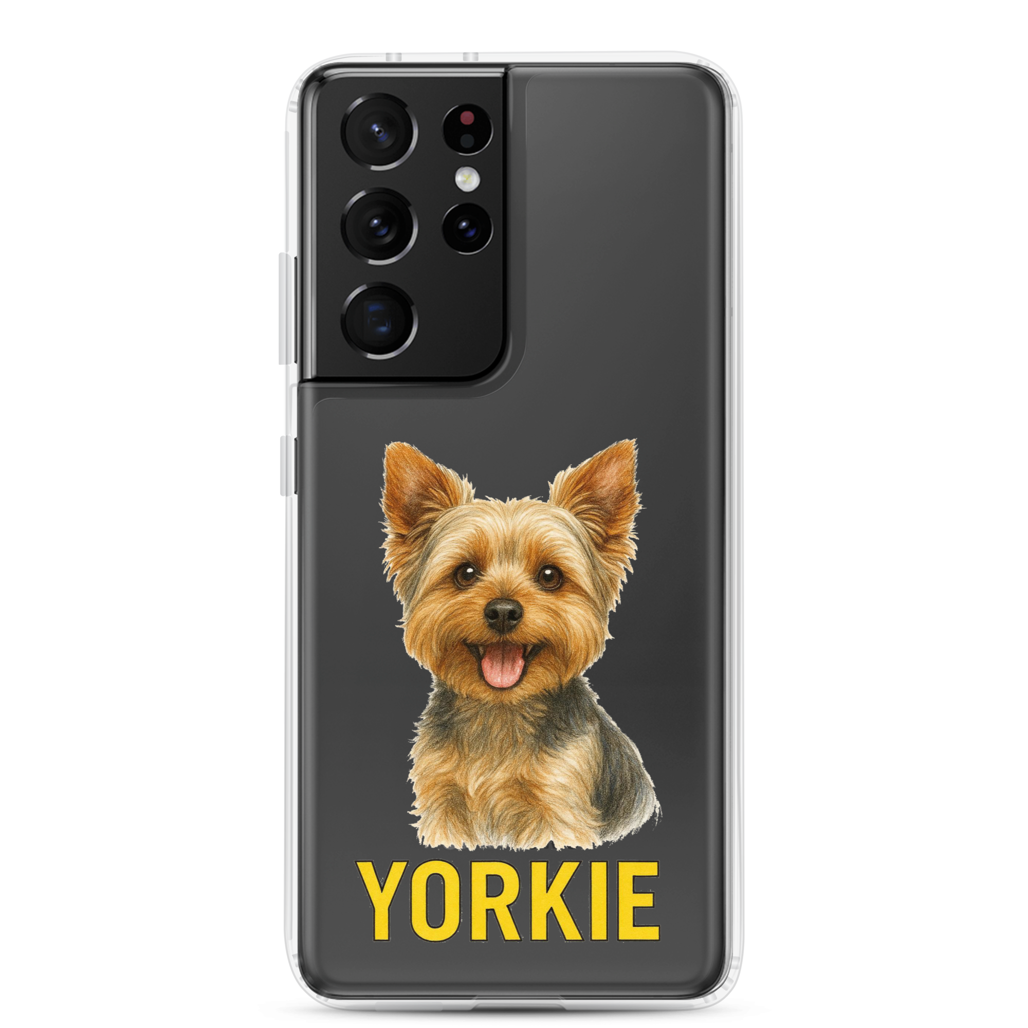 Yorkie Clear Case for Samsung