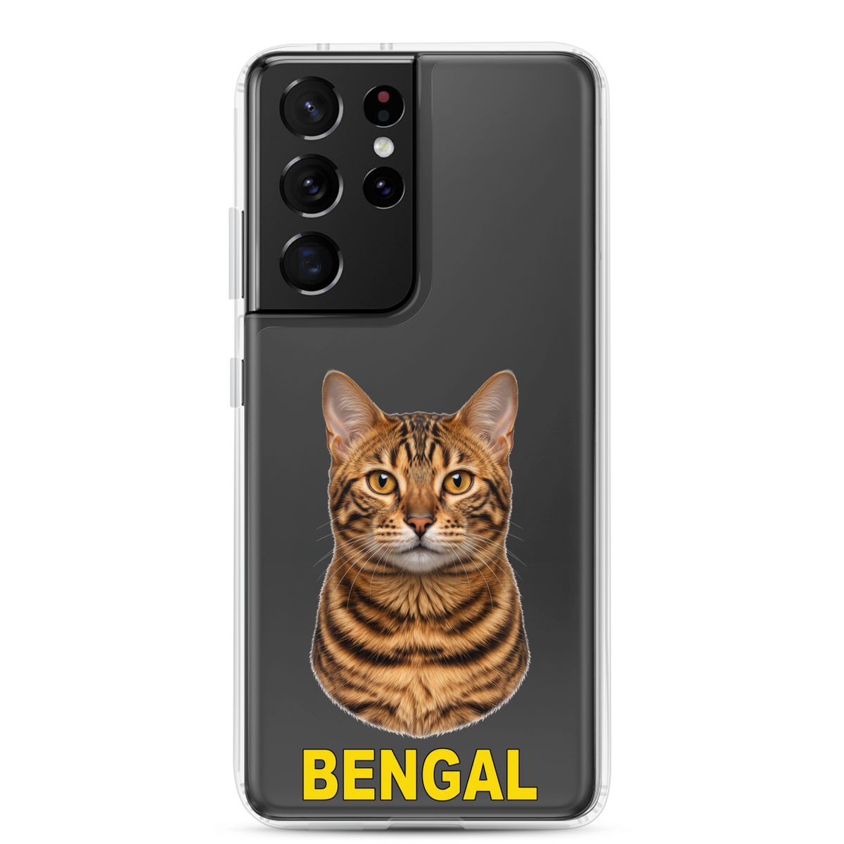 Bengal Cat Clear Case for Samsung®
