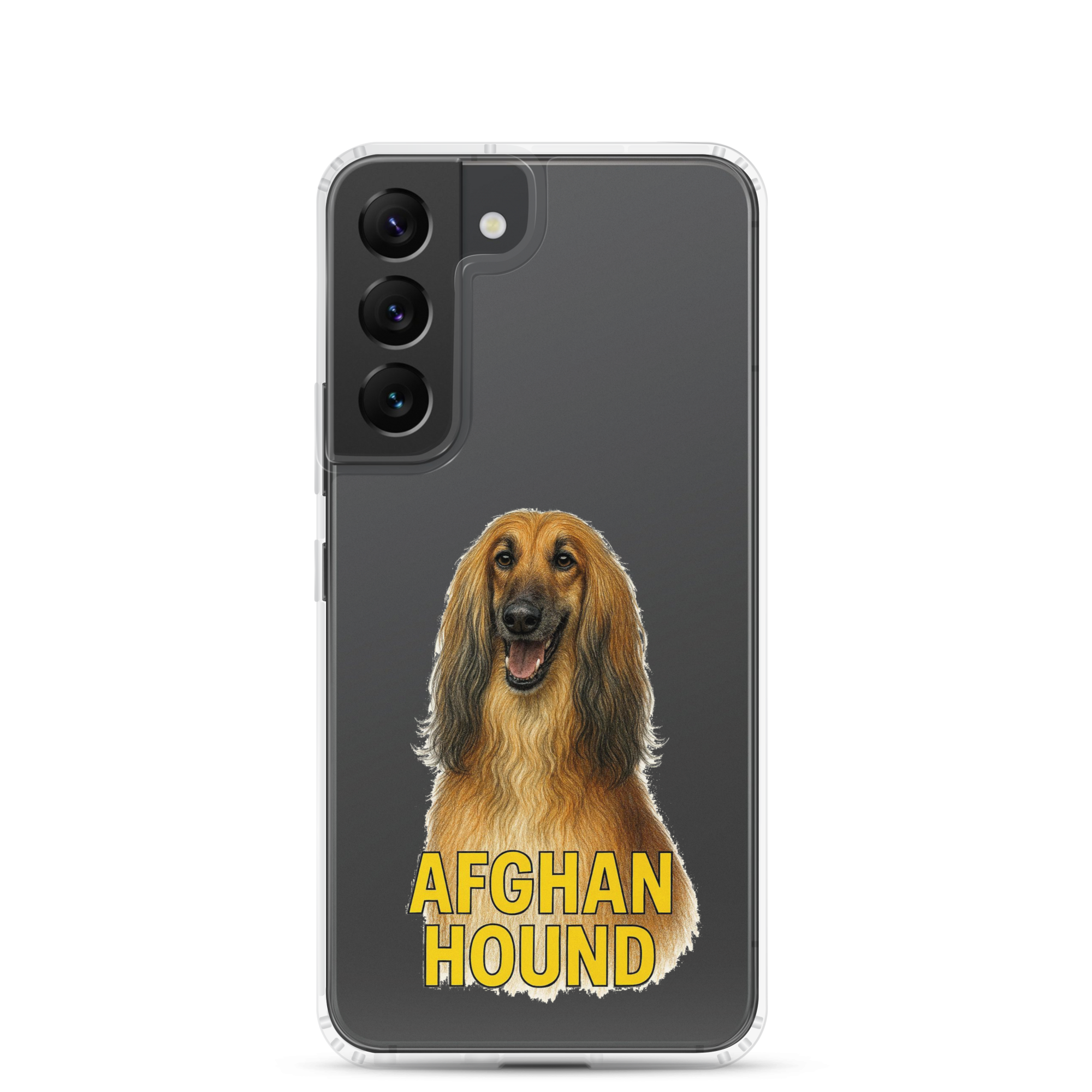 Afghan Hound Clear Case for Samsung