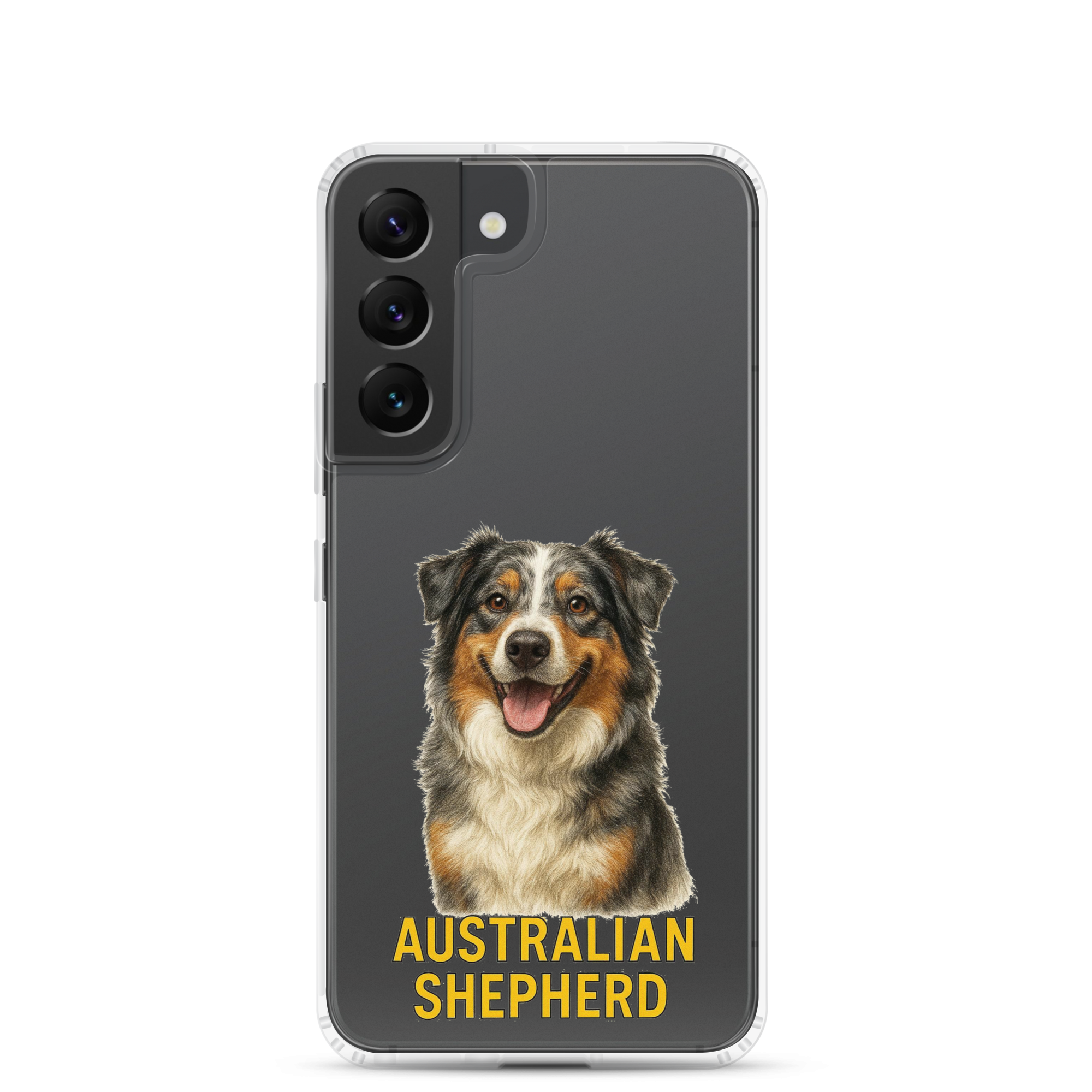 Australian Shepherd Clear Case for Samsung