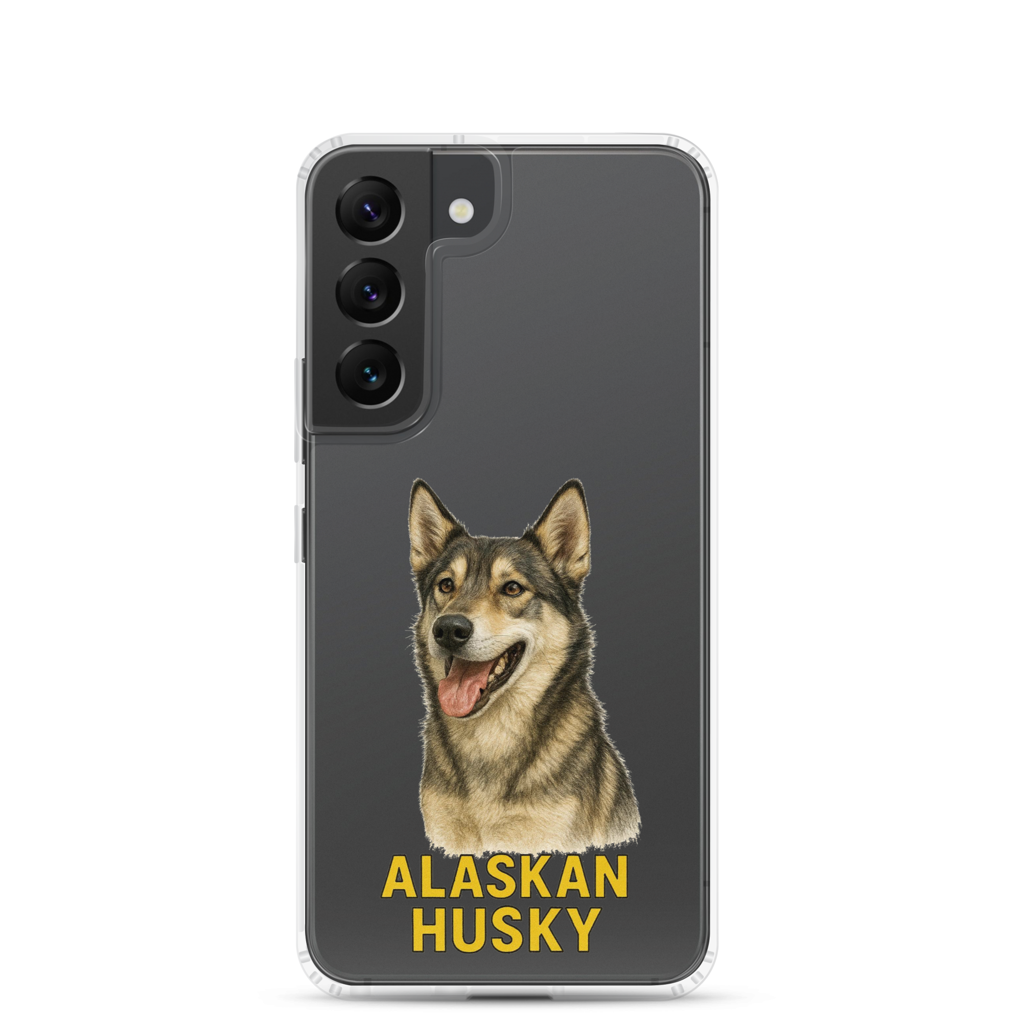 Alaskan Husky Clear Case for Samsung