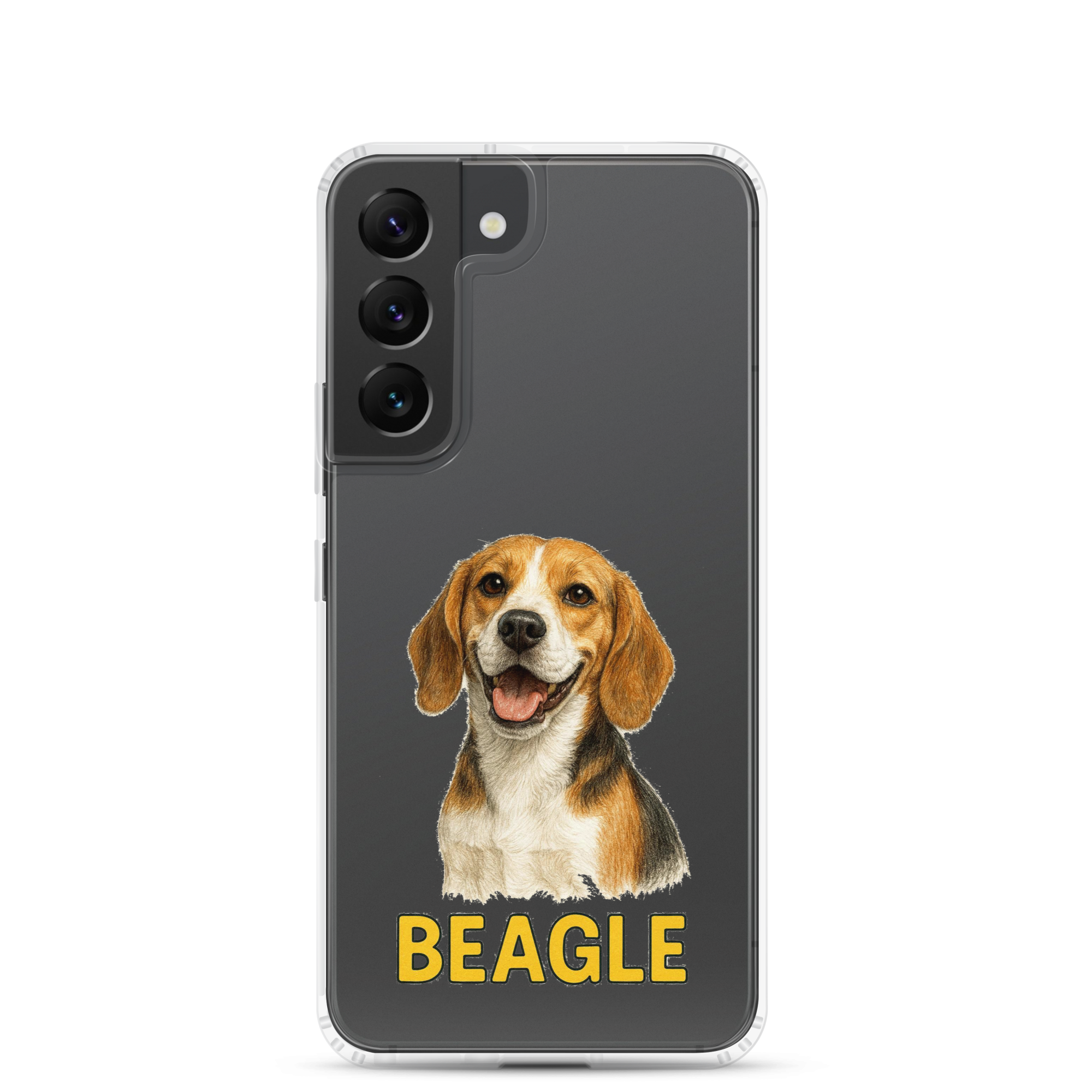 Beagle Clear Case for Samsung