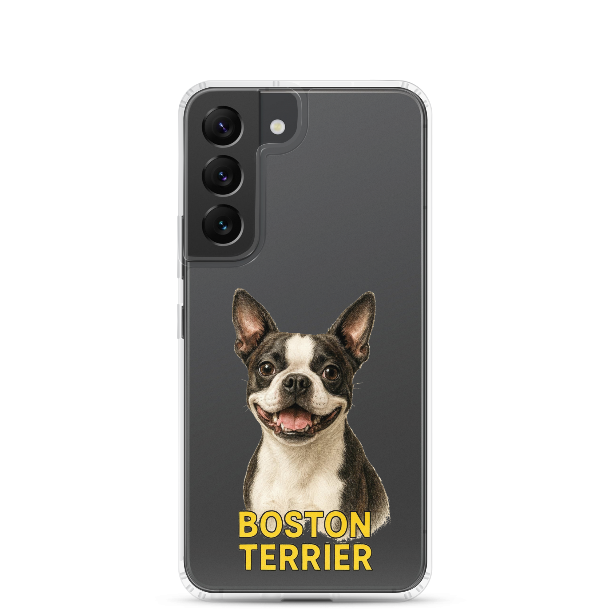 Boston Terrier Clear Case for Samsung