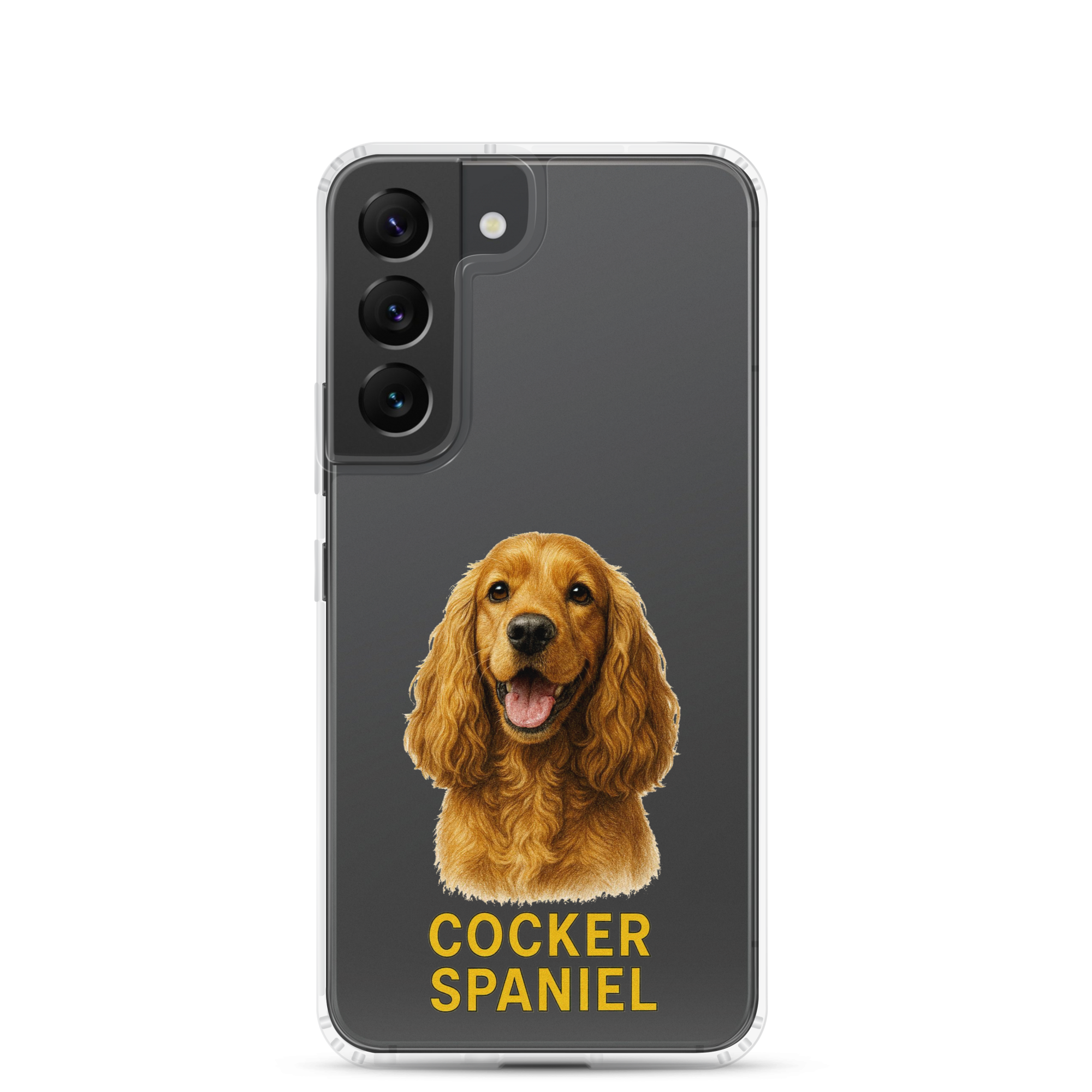 Cocker Spaniel Clear Case for Samsung