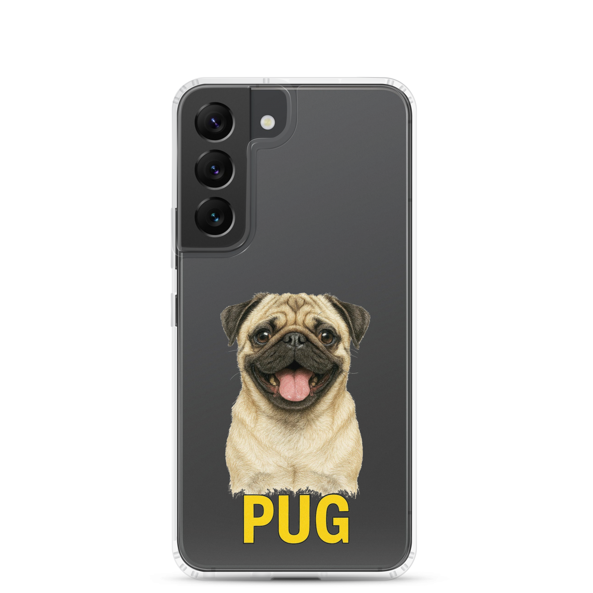 Pug Clear Case for Samsung
