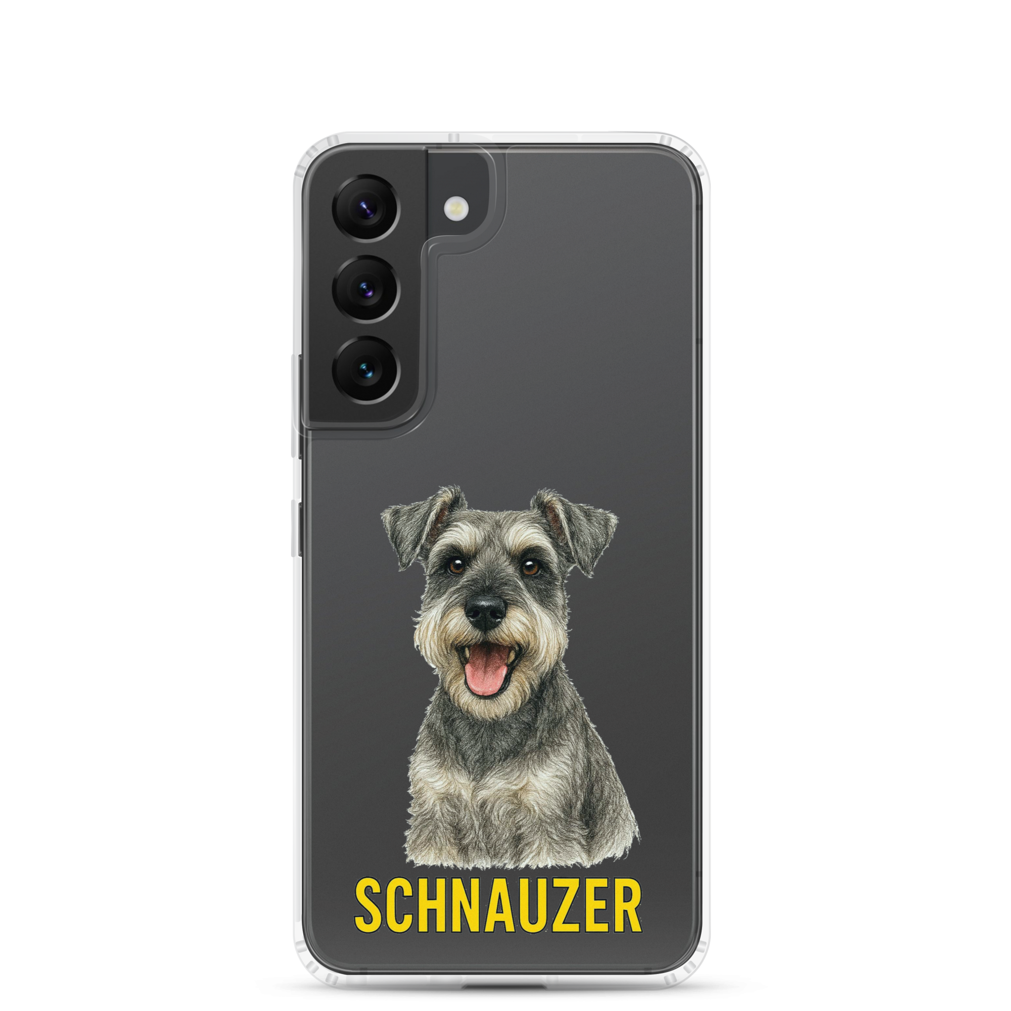 Schnauzer Clear Case for Samsung