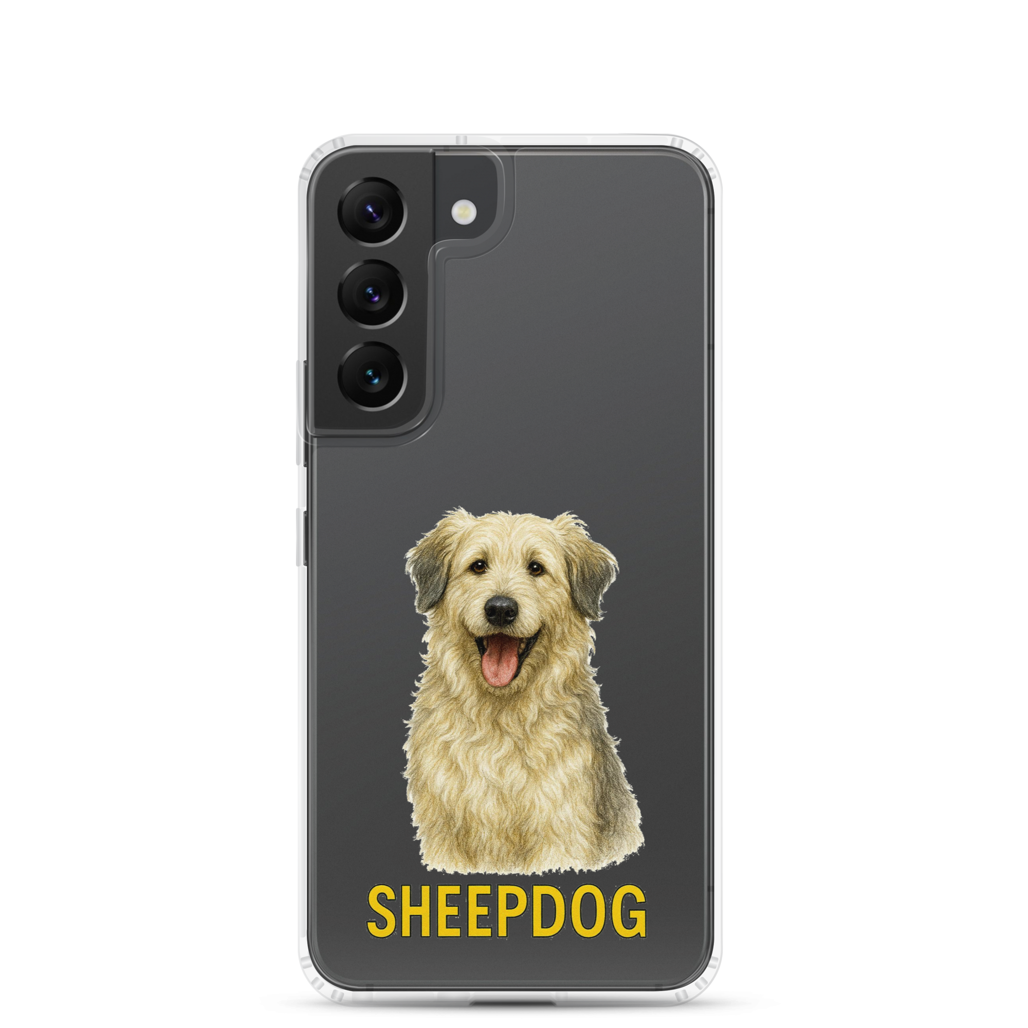 Sheepdog Clear Case for Samsung