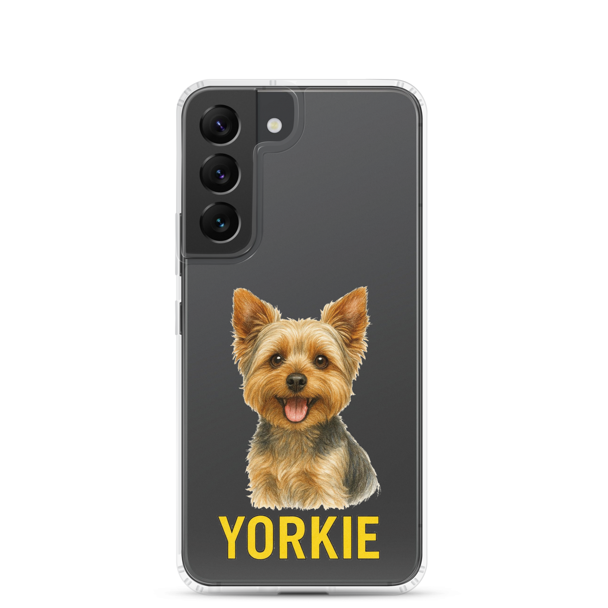 Yorkie Clear Case for Samsung