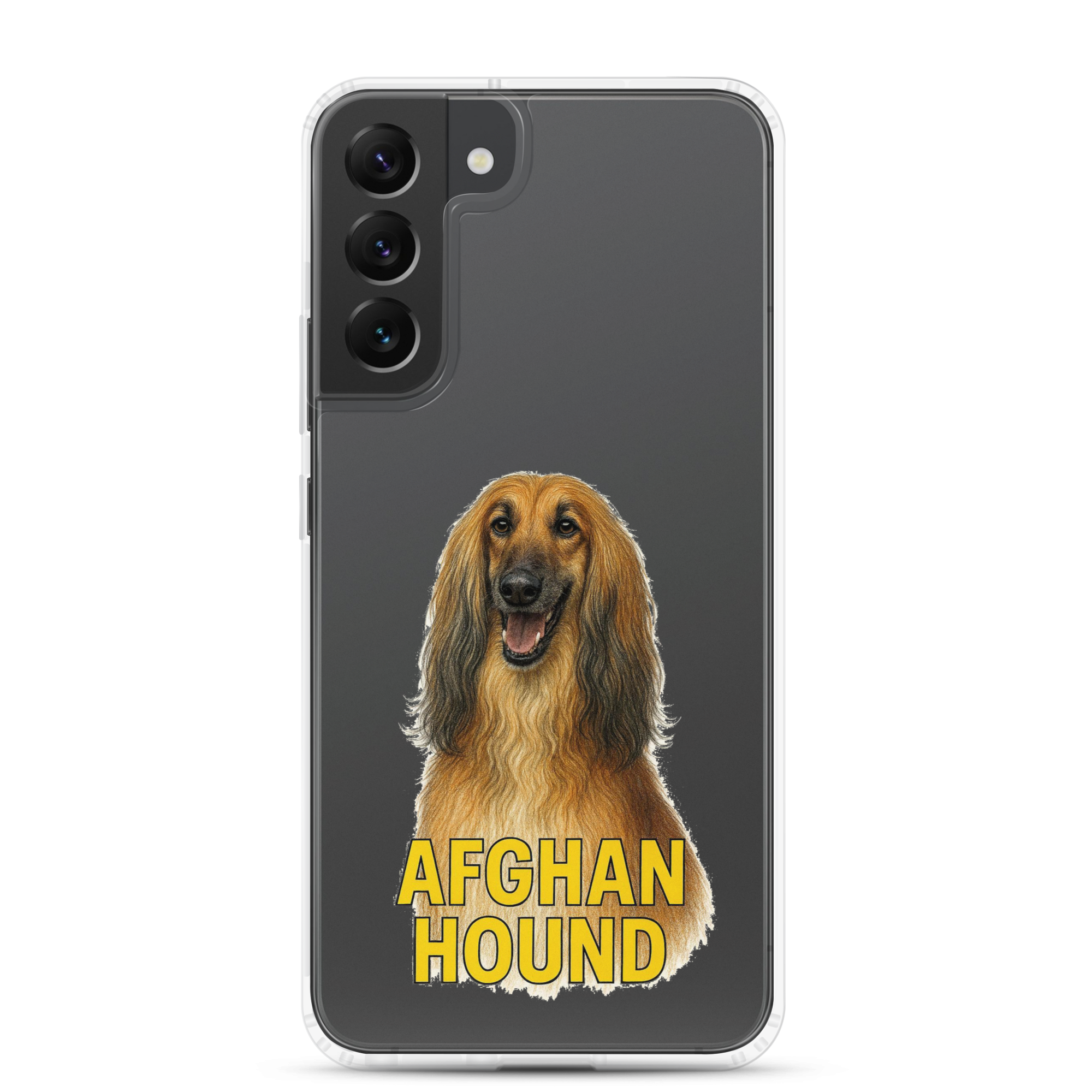 Afghan Hound Clear Case for Samsung