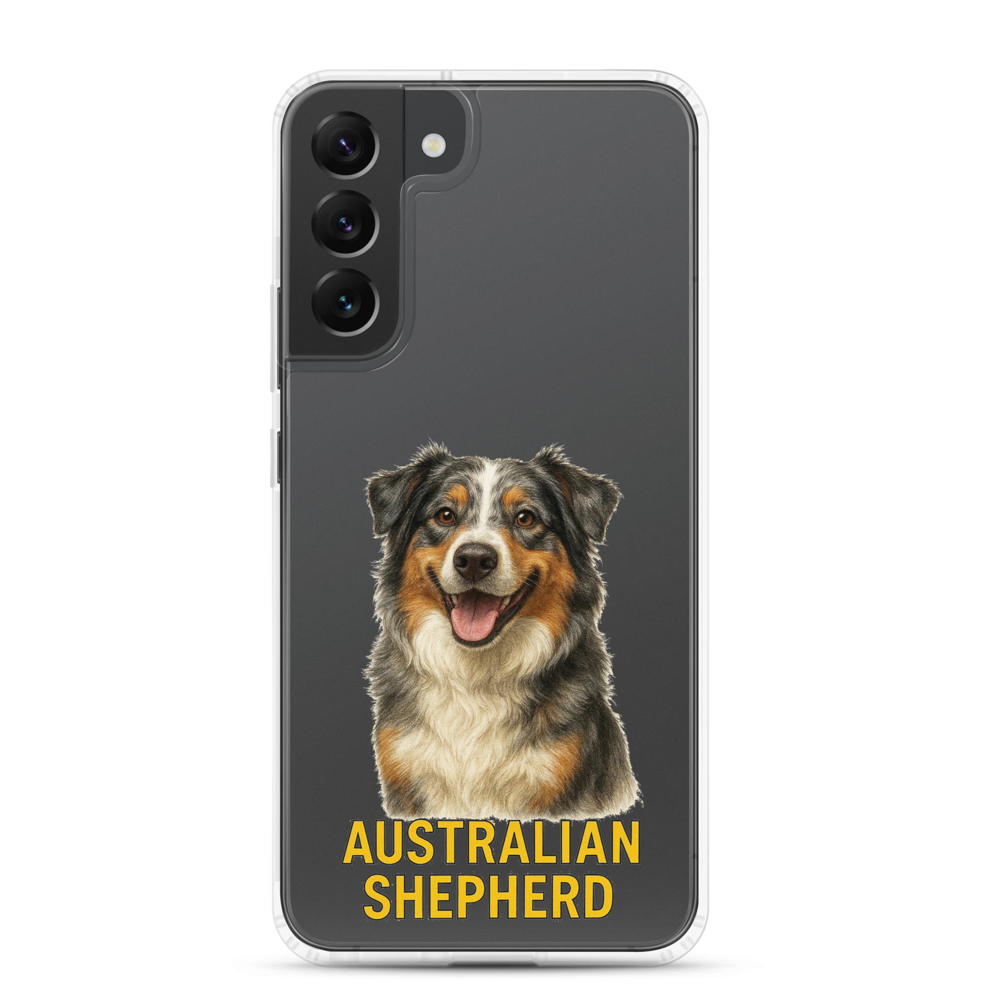 Australian Shepherd Clear Case for Samsung