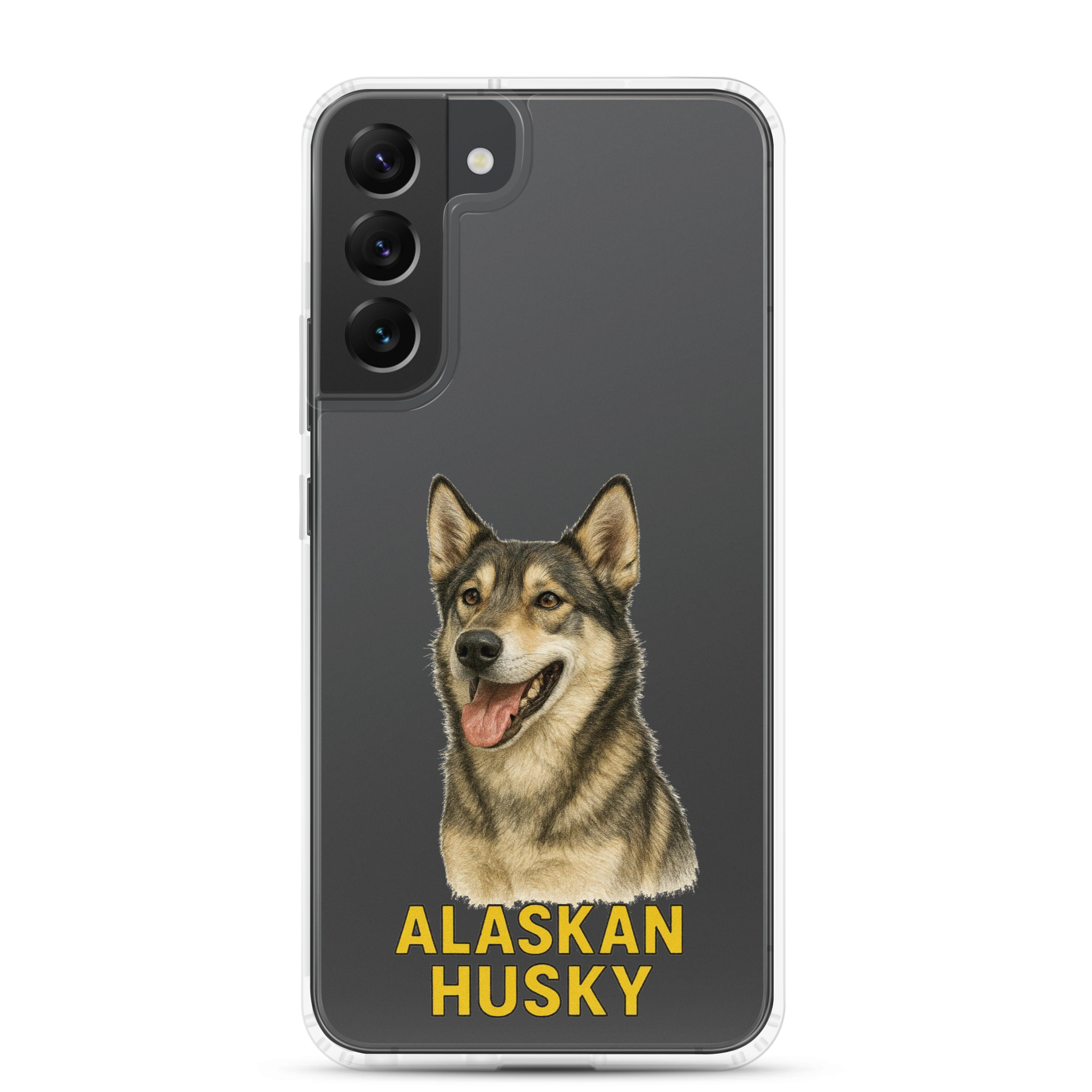 Alaskan Husky Clear Case for Samsung