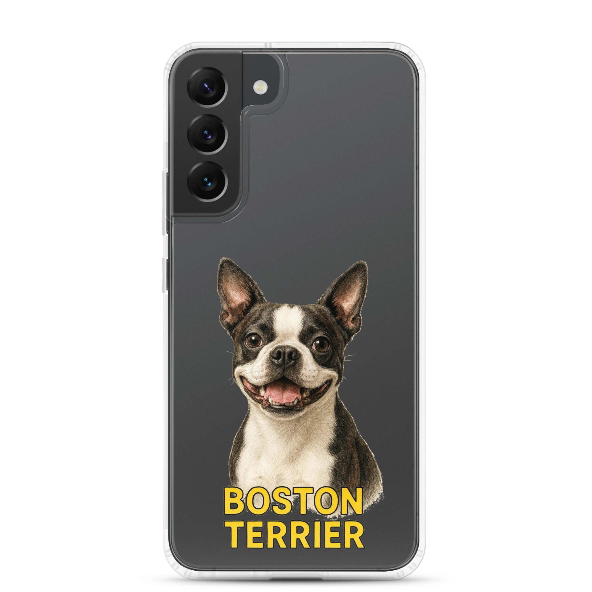 Boston Terrier Clear Case for Samsung