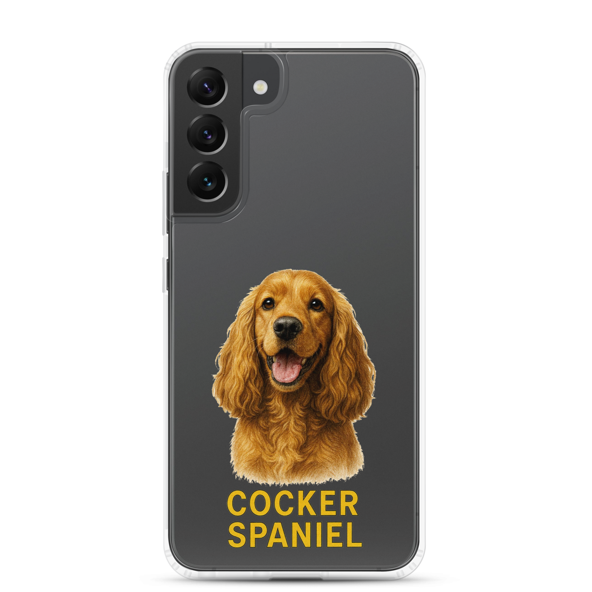 Cocker Spaniel Clear Case for Samsung