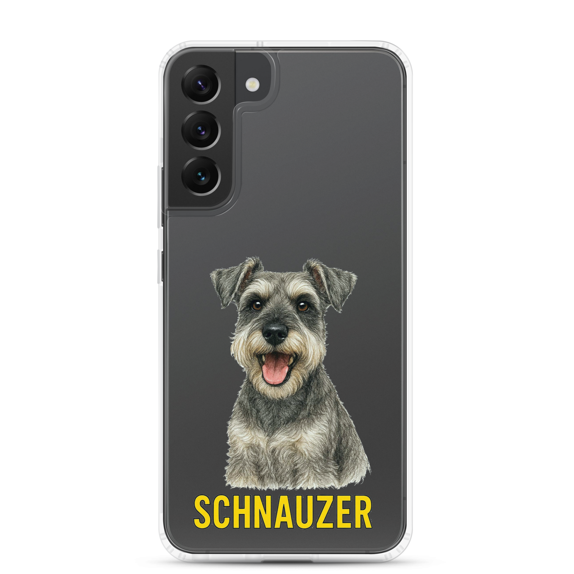 Schnauzer Clear Case for Samsung