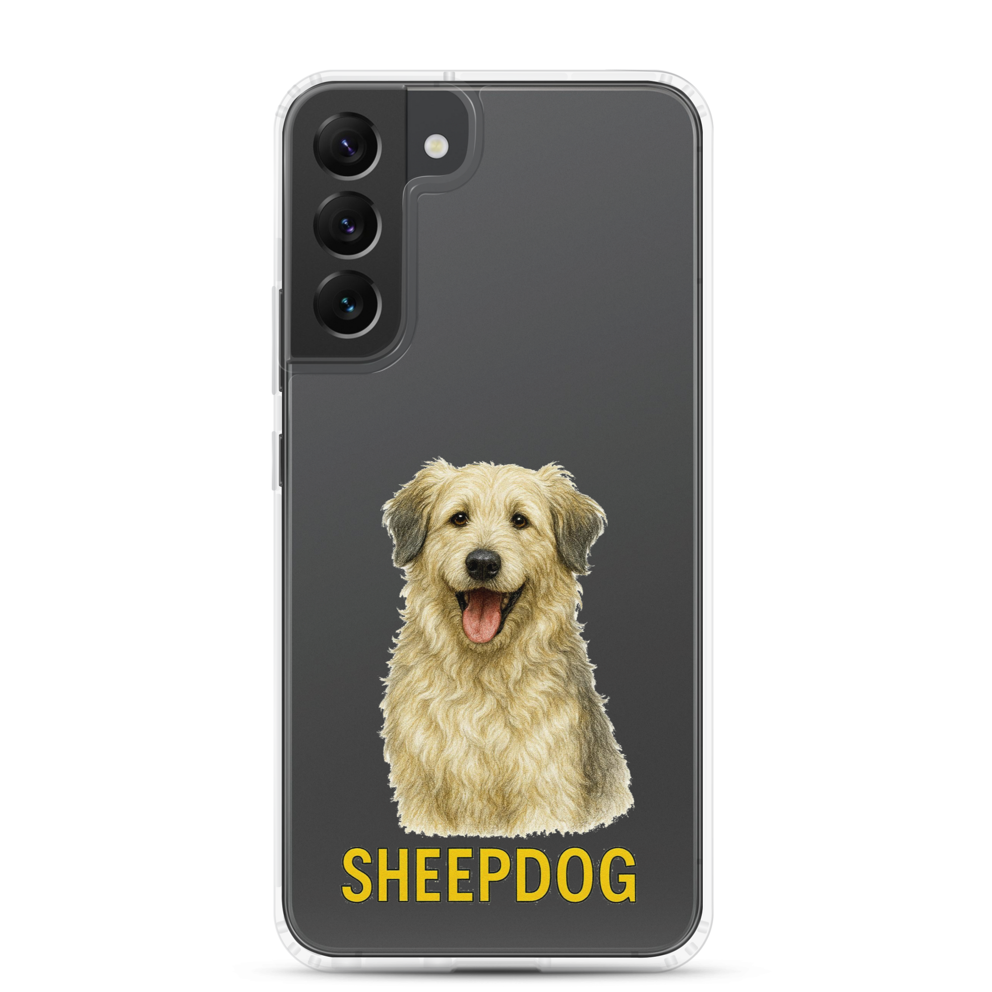 Sheepdog Clear Case for Samsung