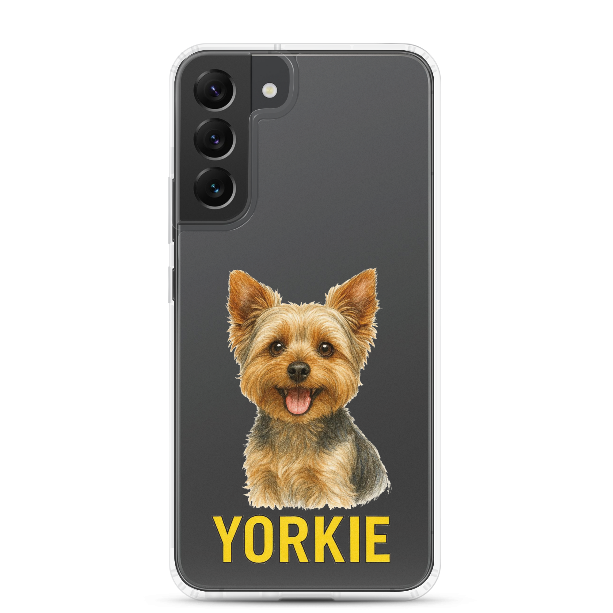 Yorkie Clear Case for Samsung