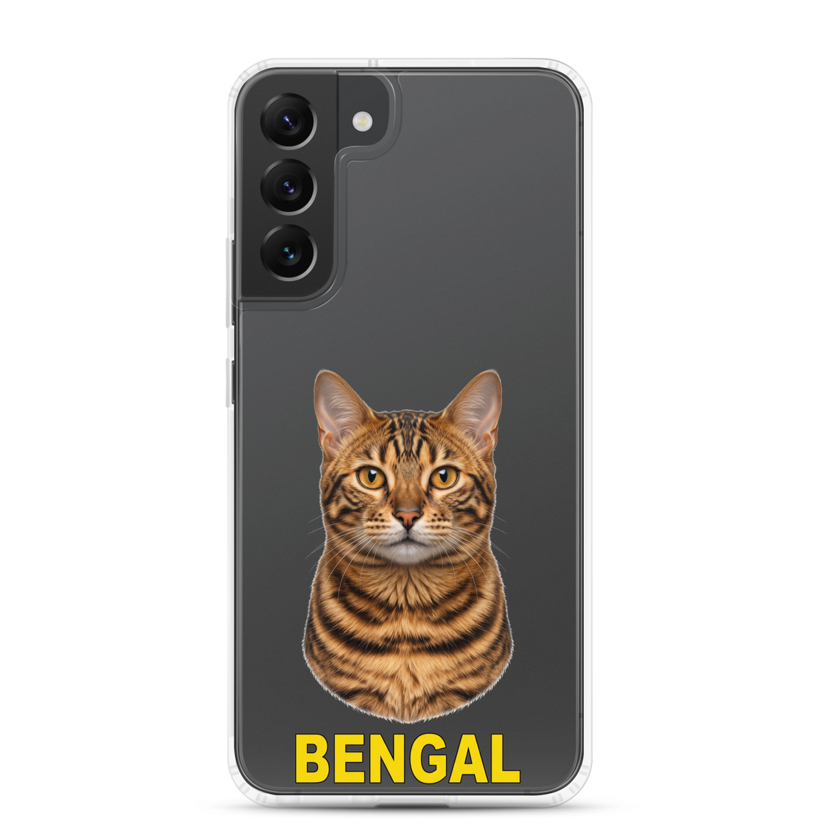 Bengal Cat Clear Case for Samsung®
