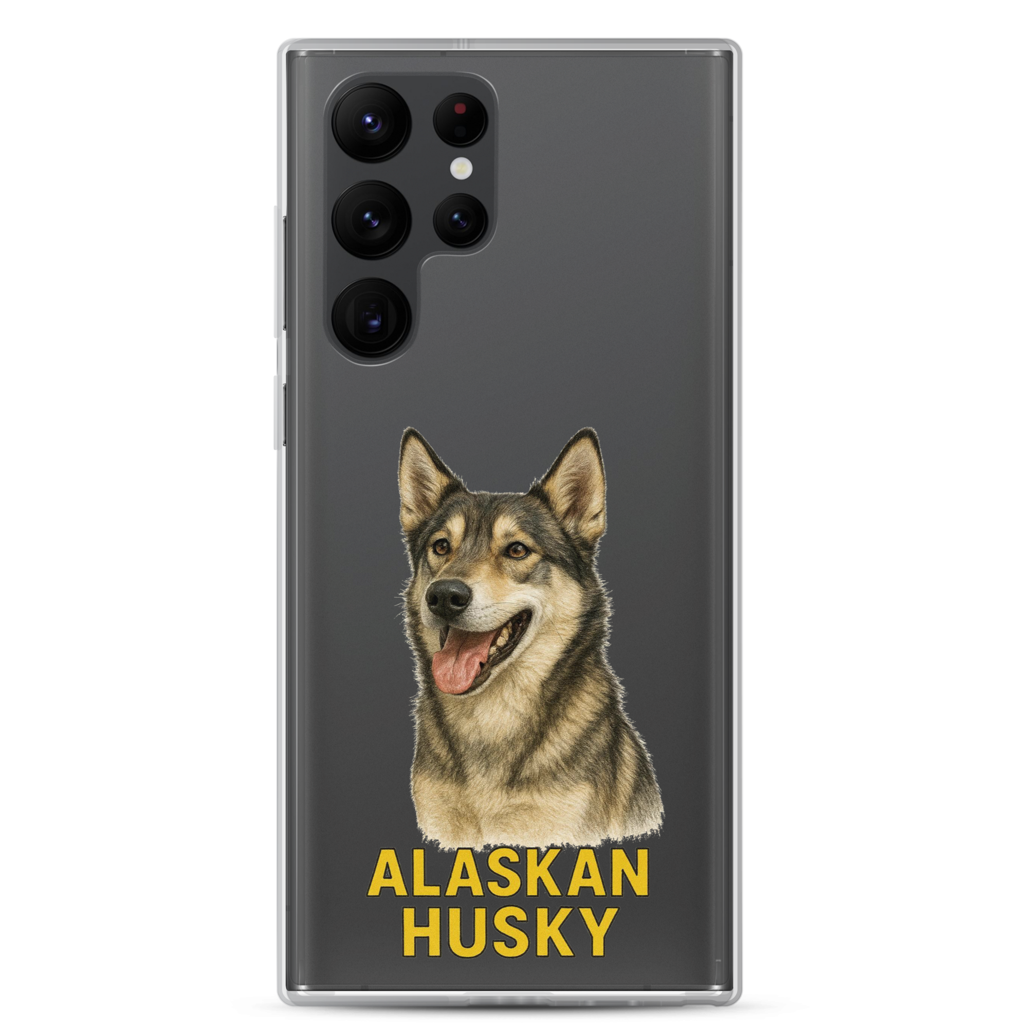 Alaskan Husky Clear Case for Samsung