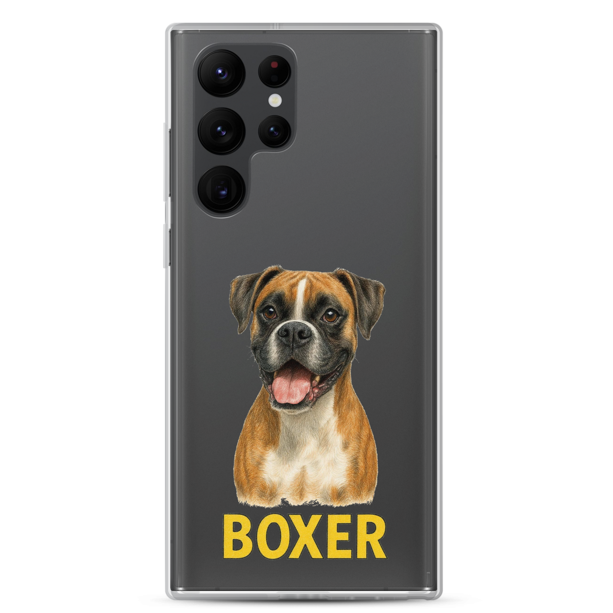 Boxer Clear Case for Samsung