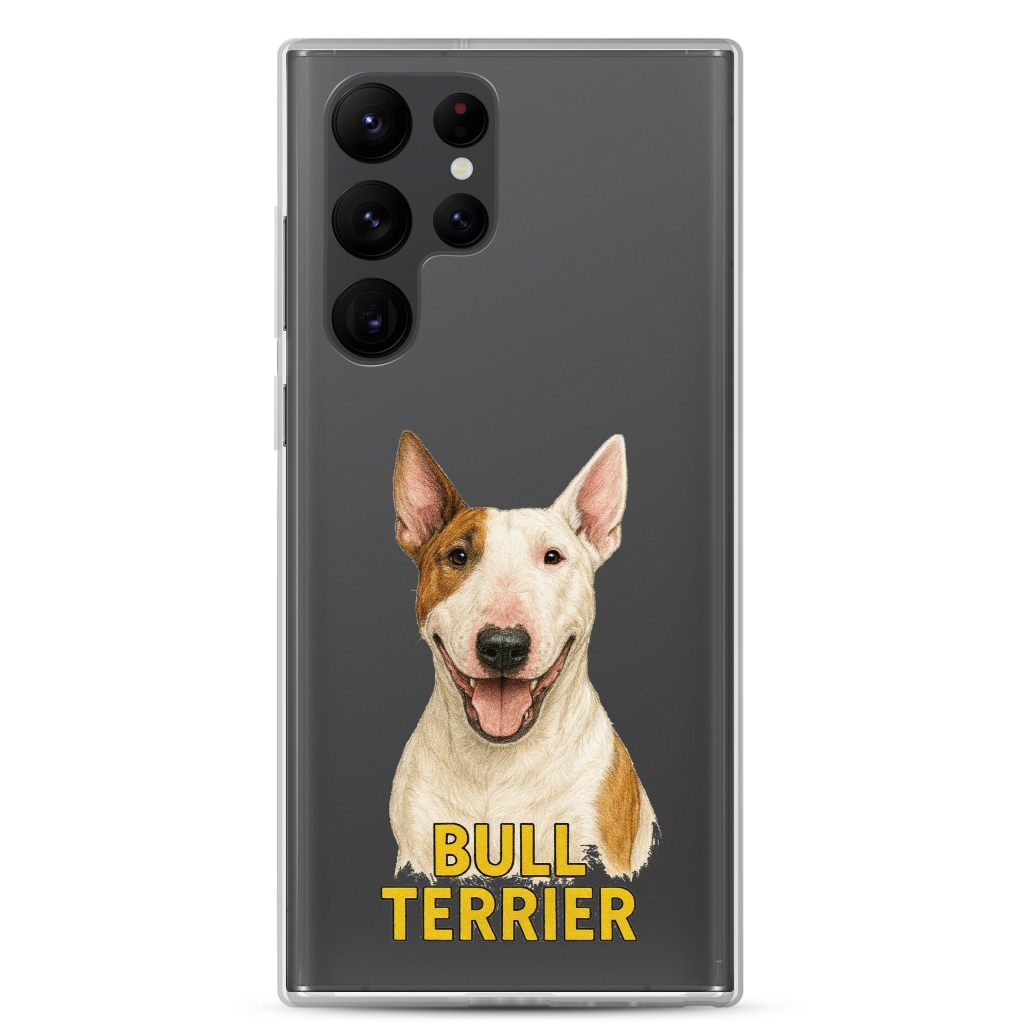 Bull Terrier Clear Case for Samsung