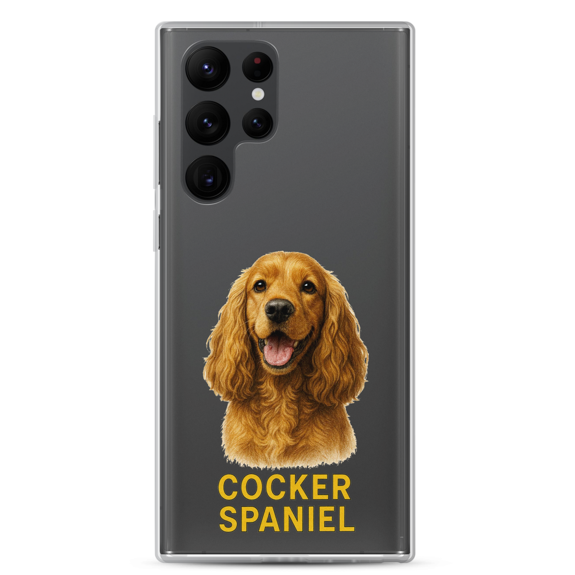 Cocker Spaniel Clear Case for Samsung