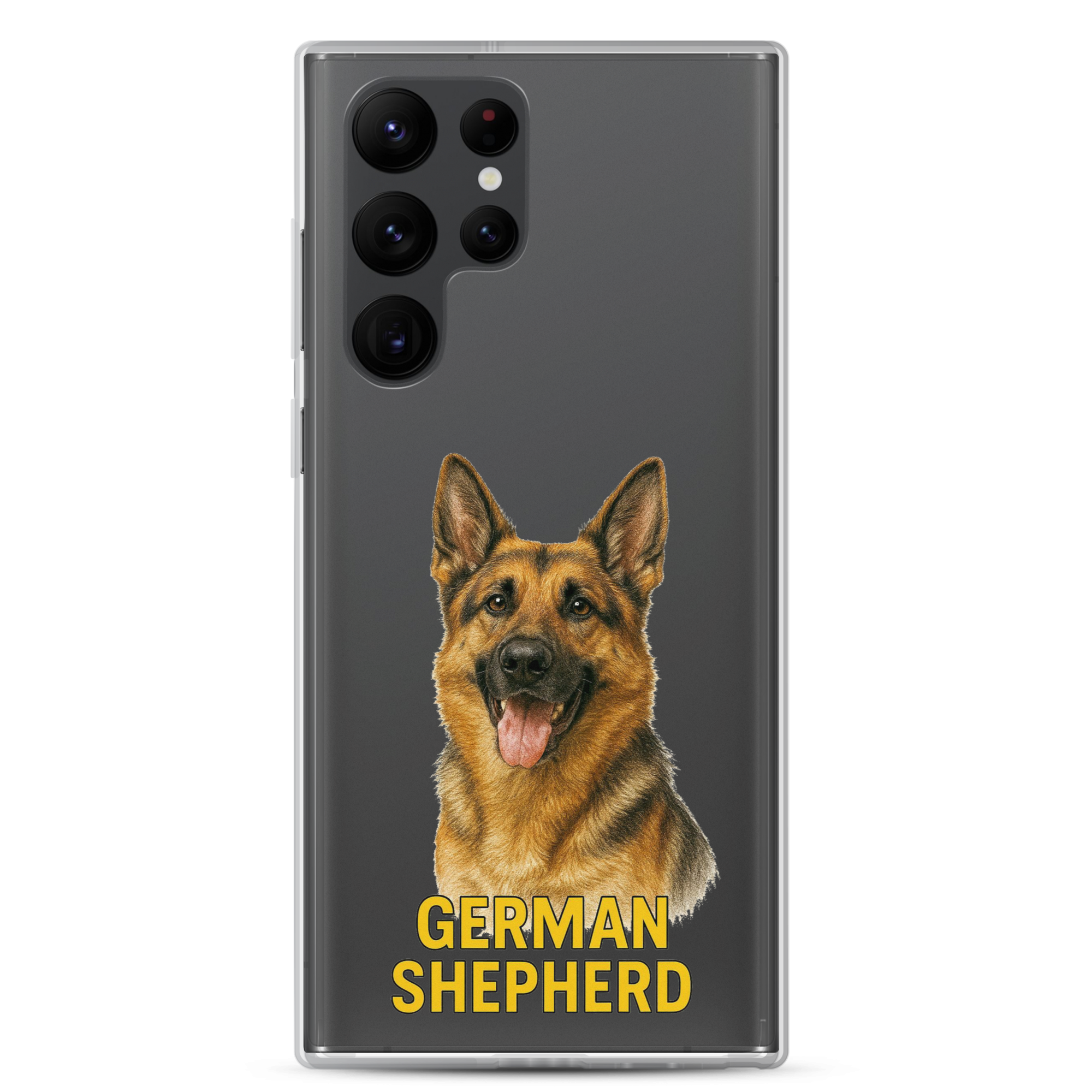 German Shepherd Clear Case for Samsung