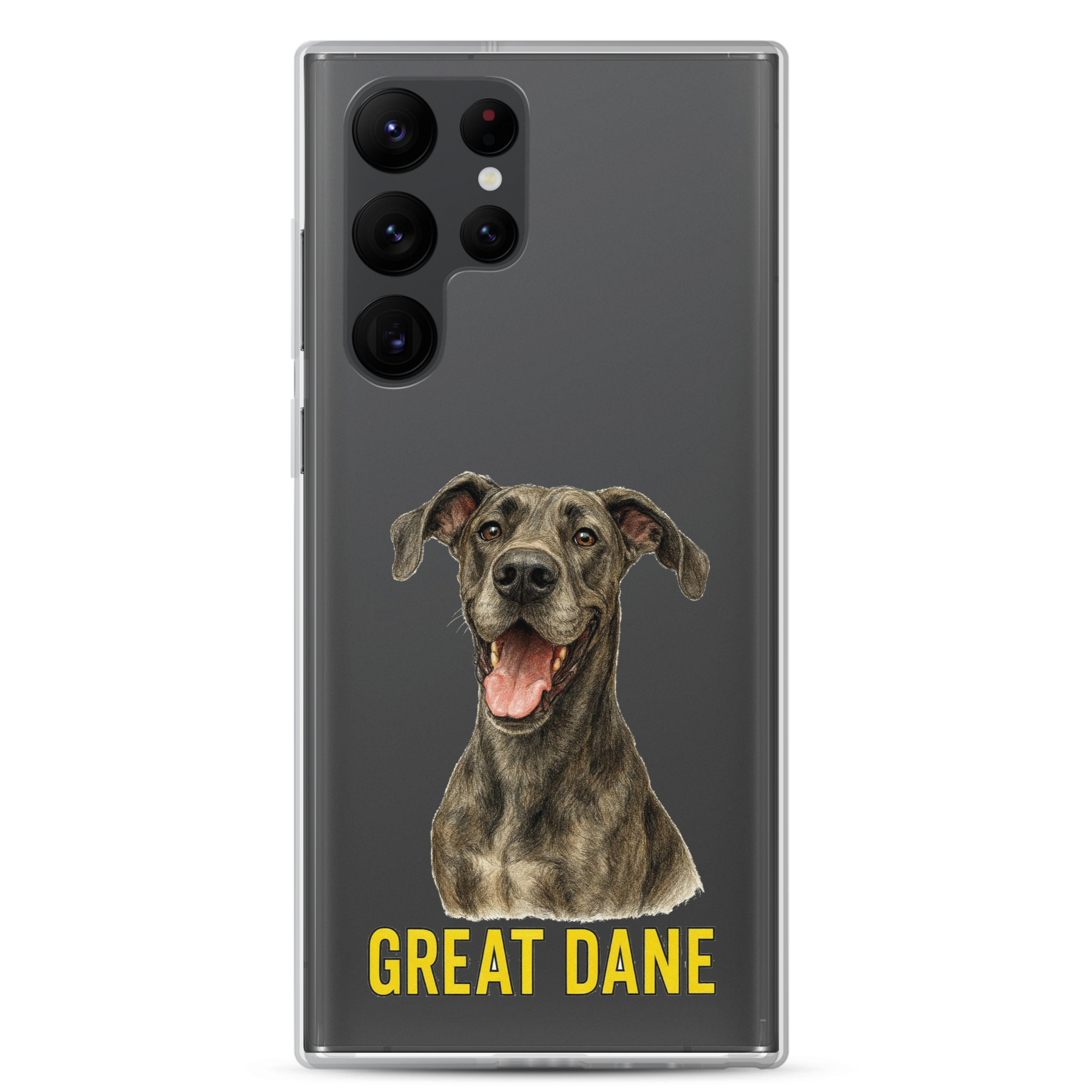 Great Dane Clear Case for Samsung