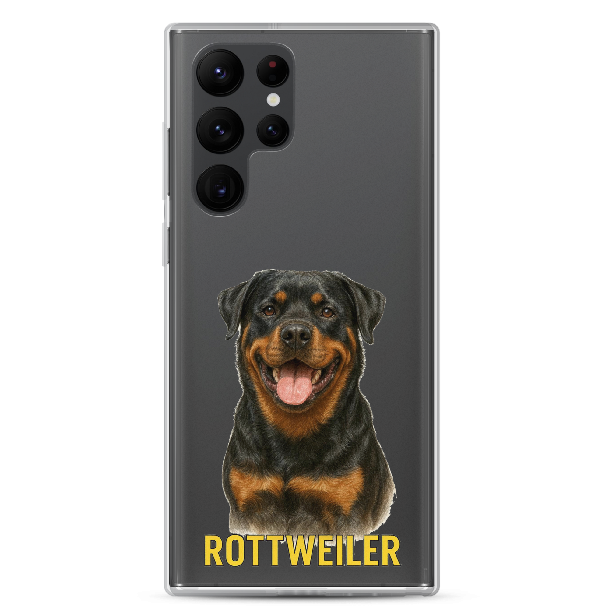 Rottweiler Clear Case for Samsung