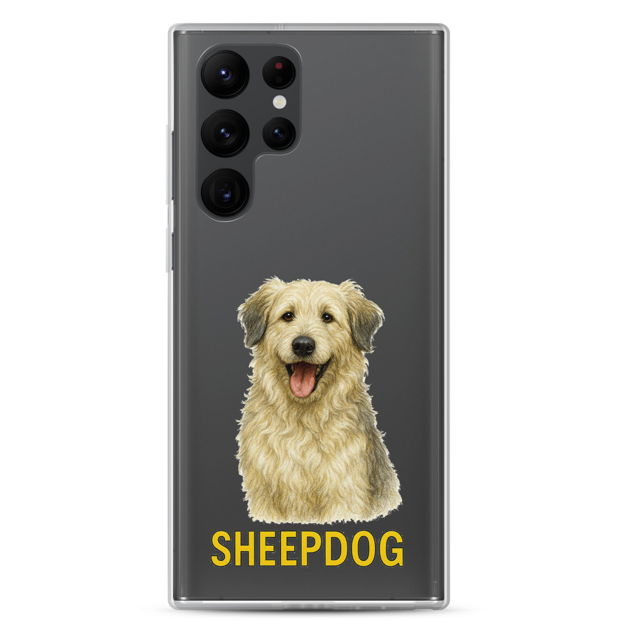 Sheepdog Clear Case for Samsung