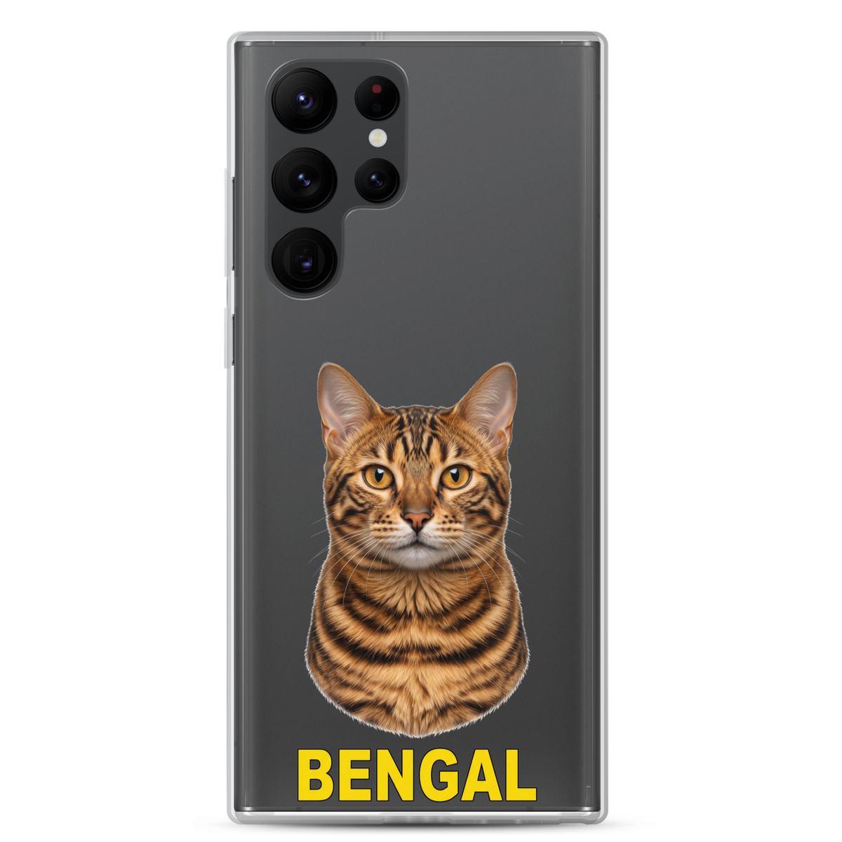 Bengal Cat Clear Case for Samsung®