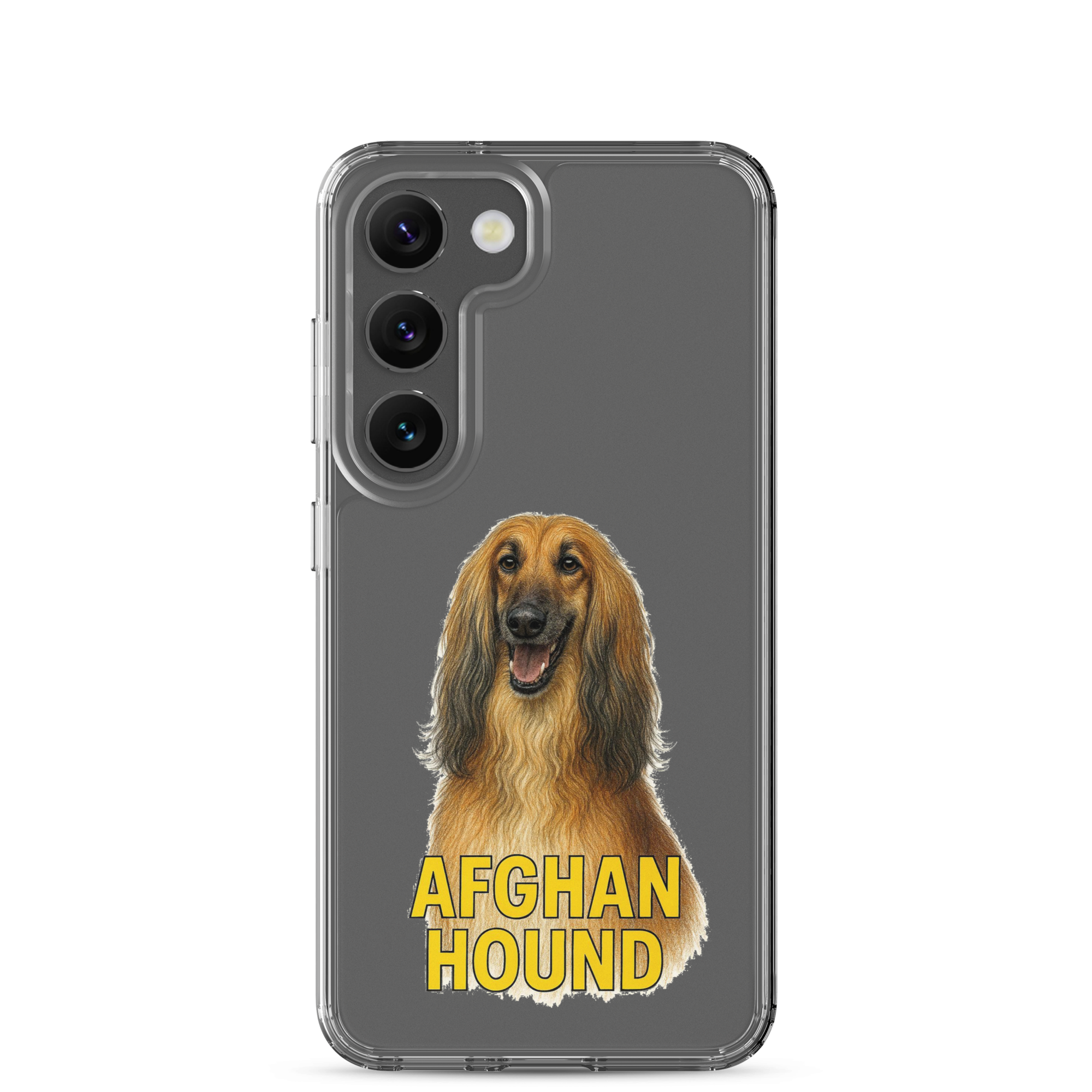 Afghan Hound Clear Case for Samsung