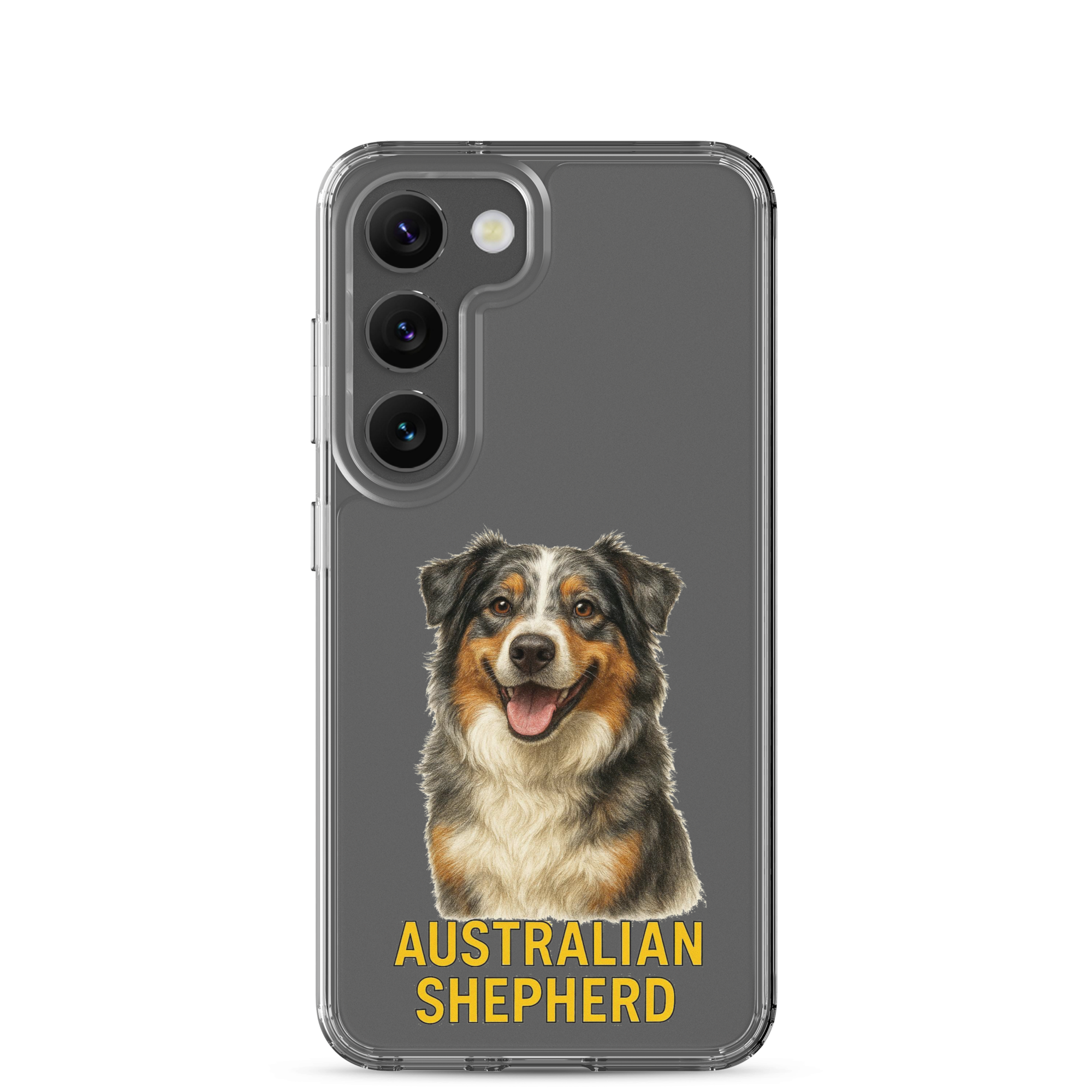 Australian Shepherd Clear Case for Samsung
