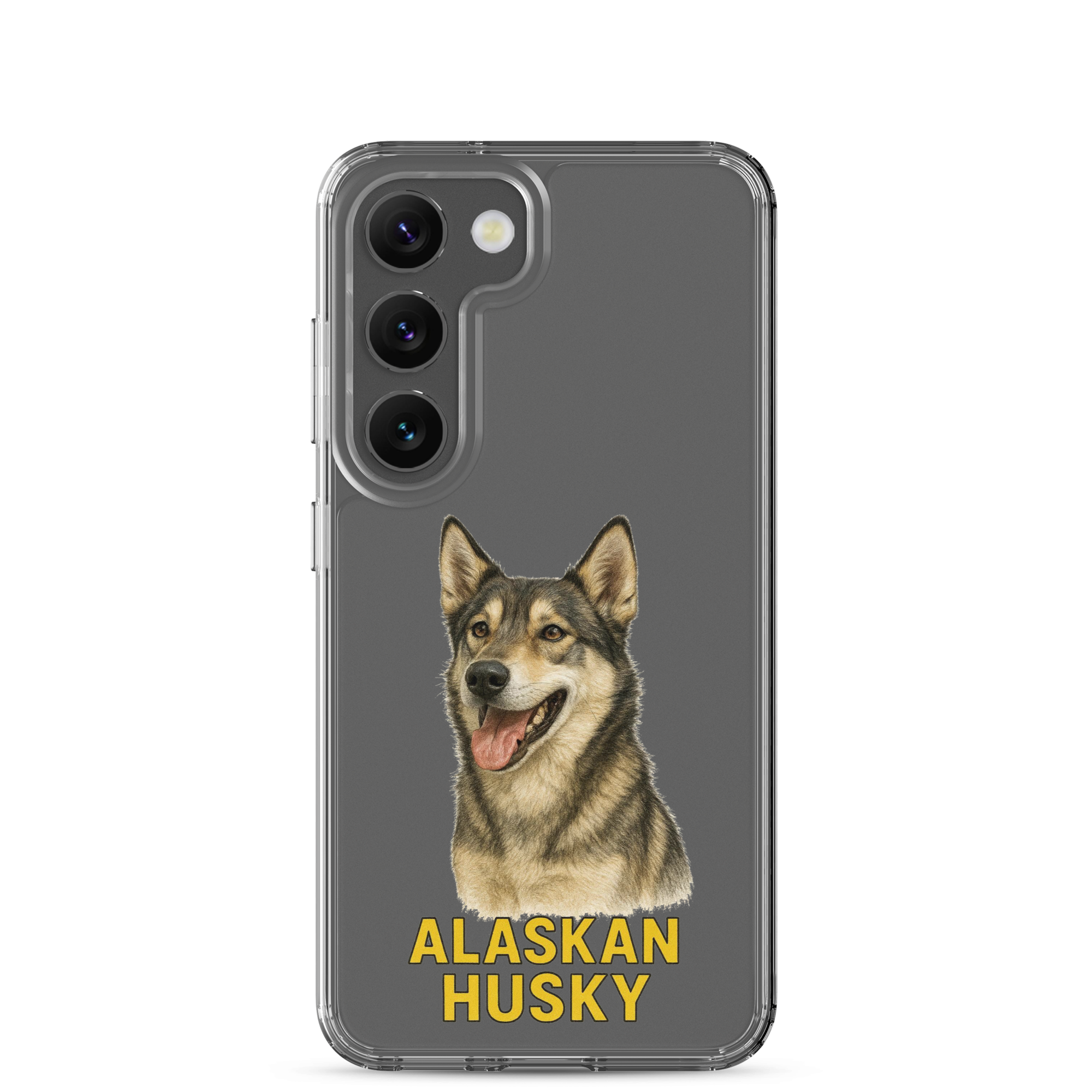 Alaskan Husky Clear Case for Samsung