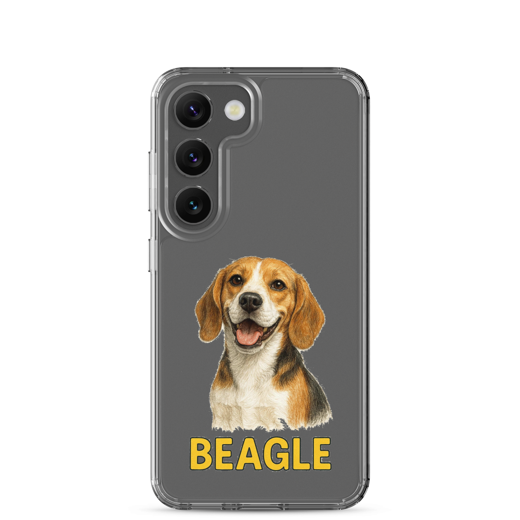 Beagle Clear Case for Samsung