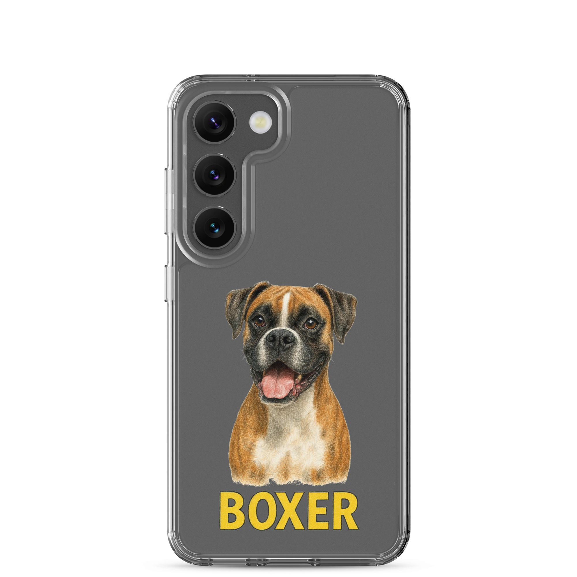 Boxer Clear Case for Samsung