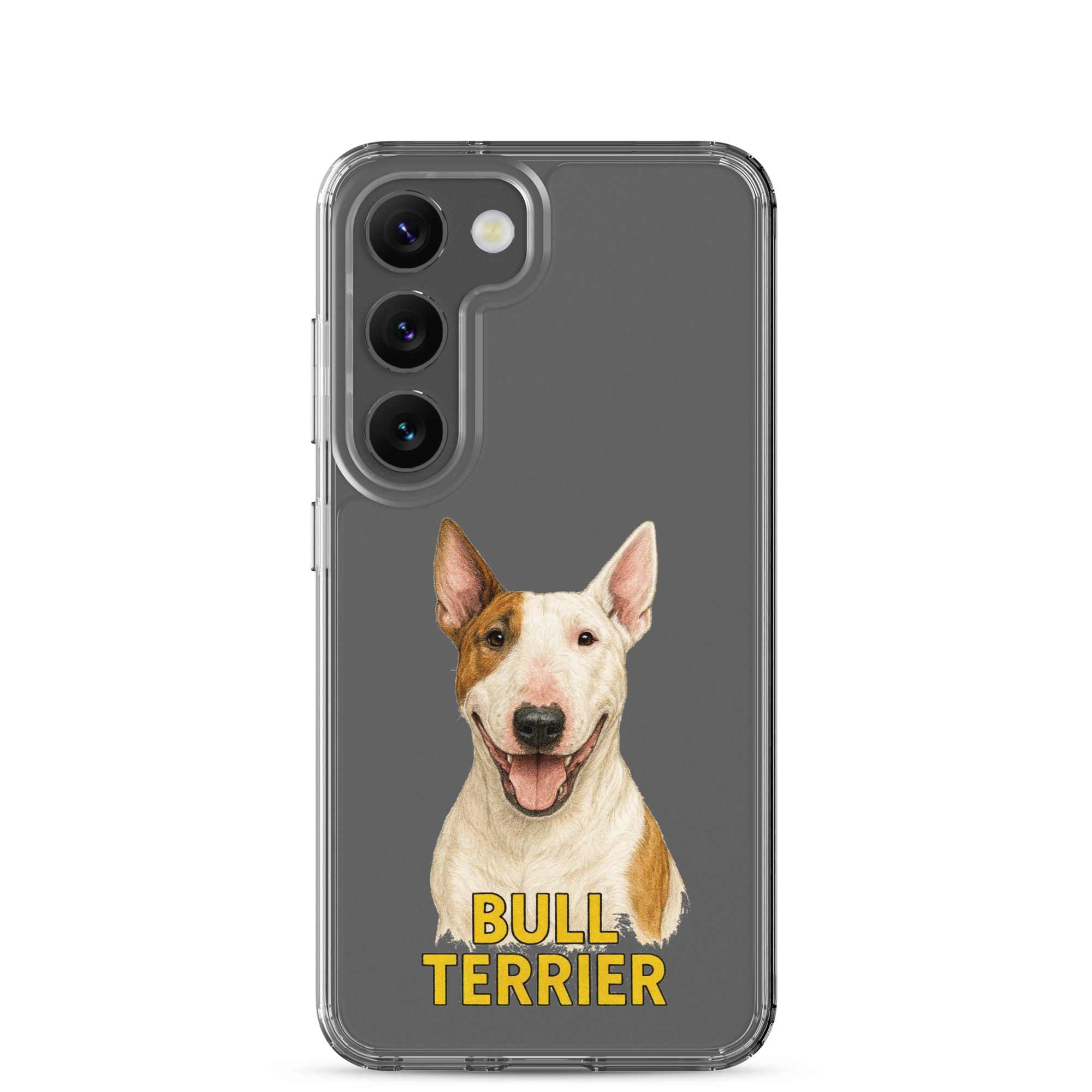 Bull Terrier Clear Case for Samsung