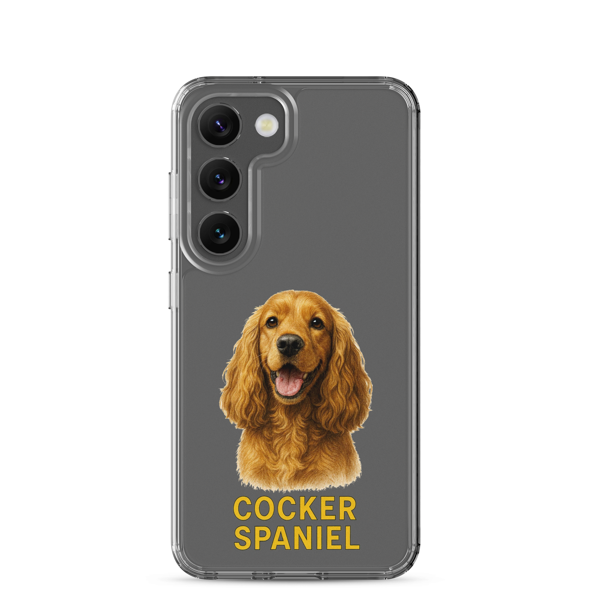 Cocker Spaniel Clear Case for Samsung