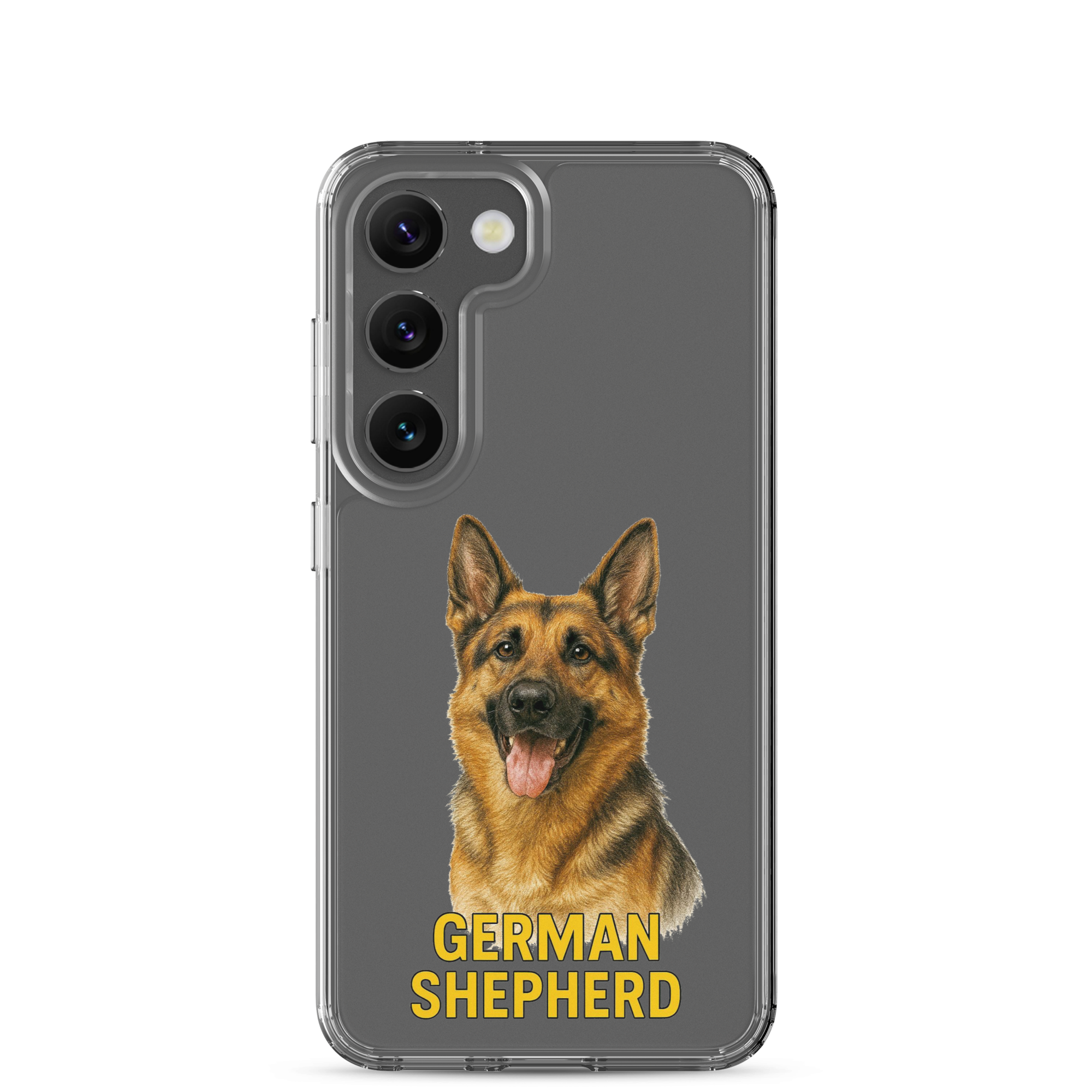 German Shepherd Clear Case for Samsung