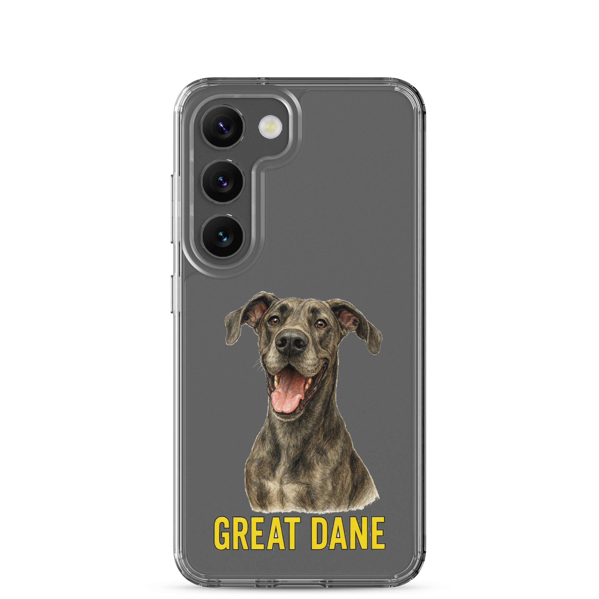 Great Dane Clear Case for Samsung