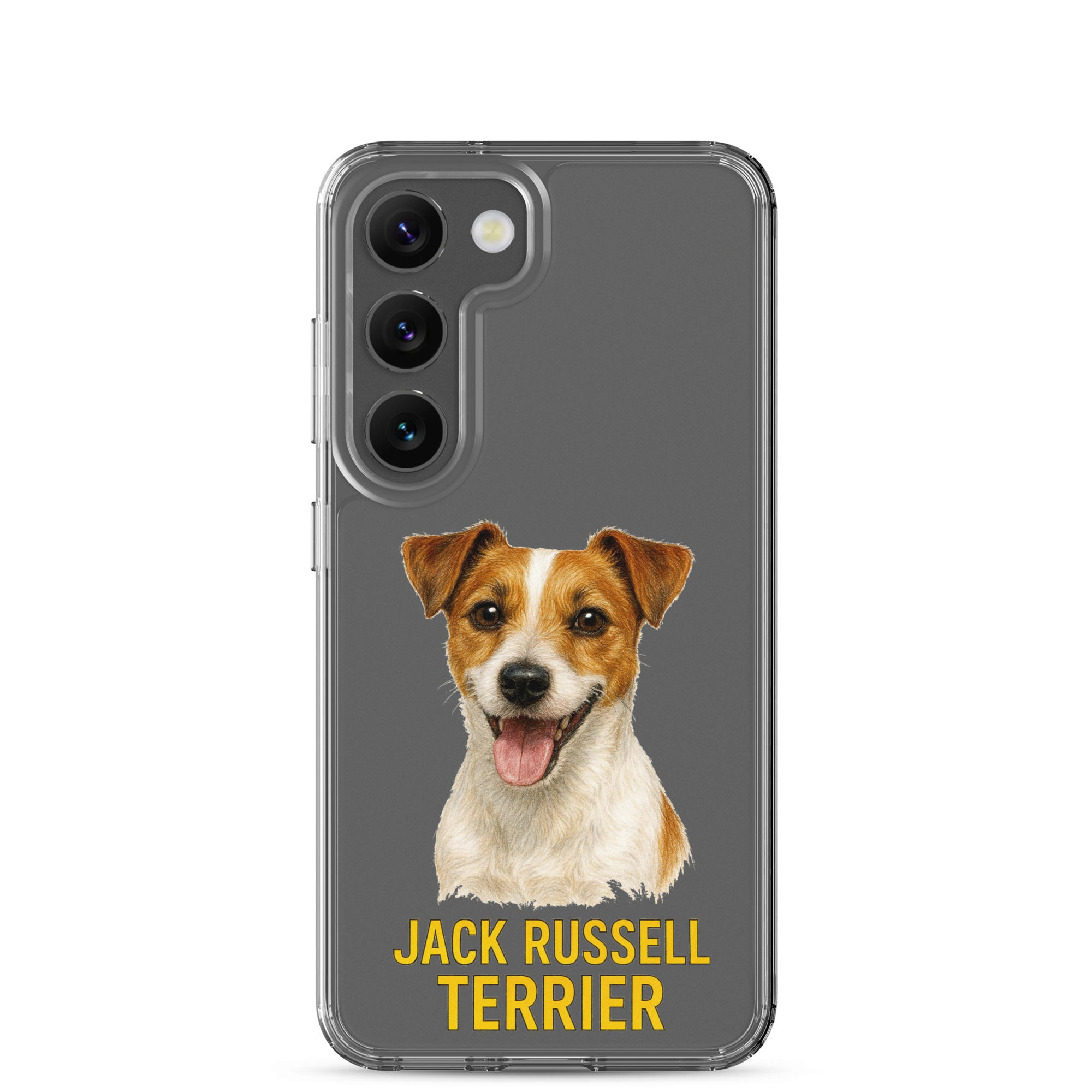 Jack Russell Terrier Clear Case for Samsung