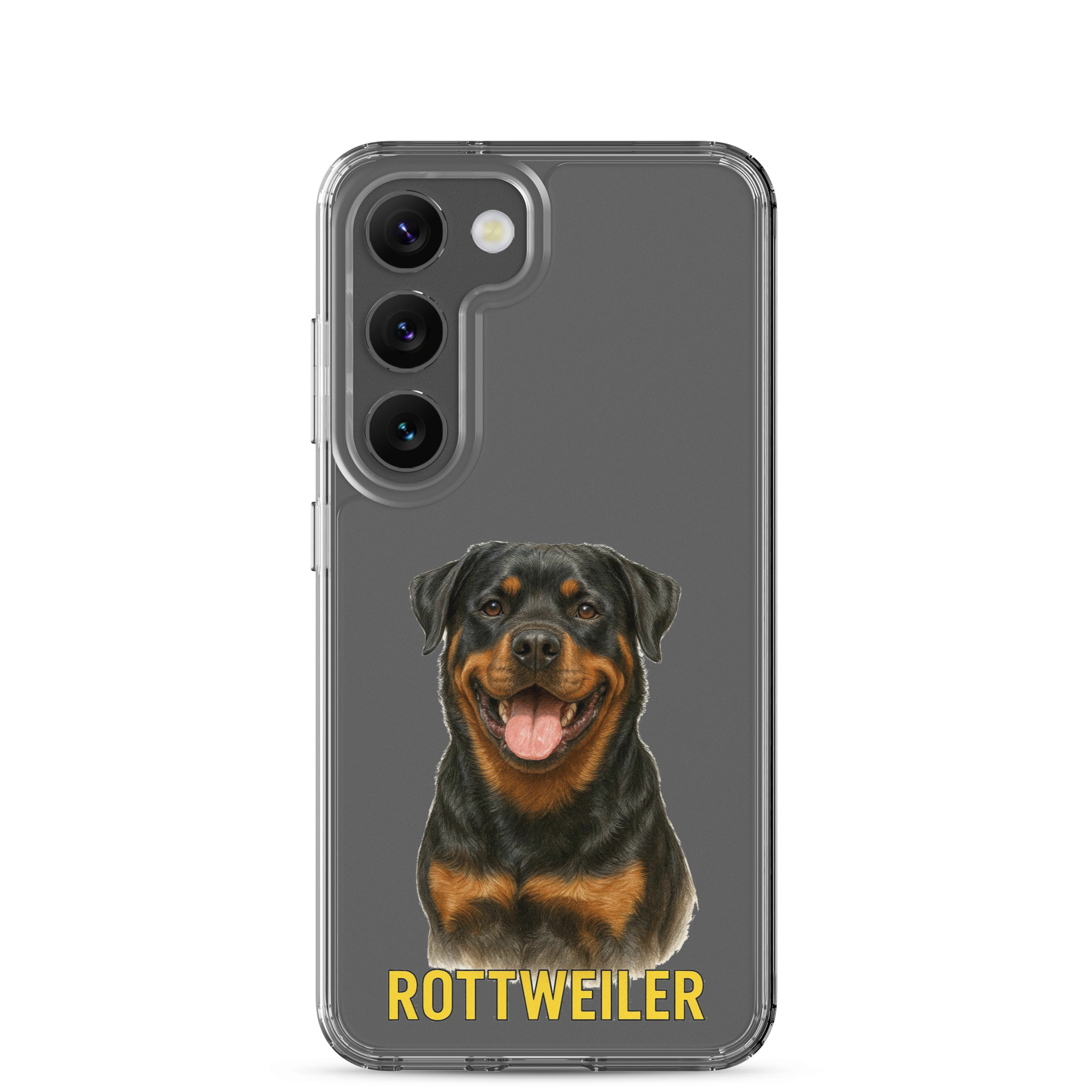 Rottweiler Clear Case for Samsung