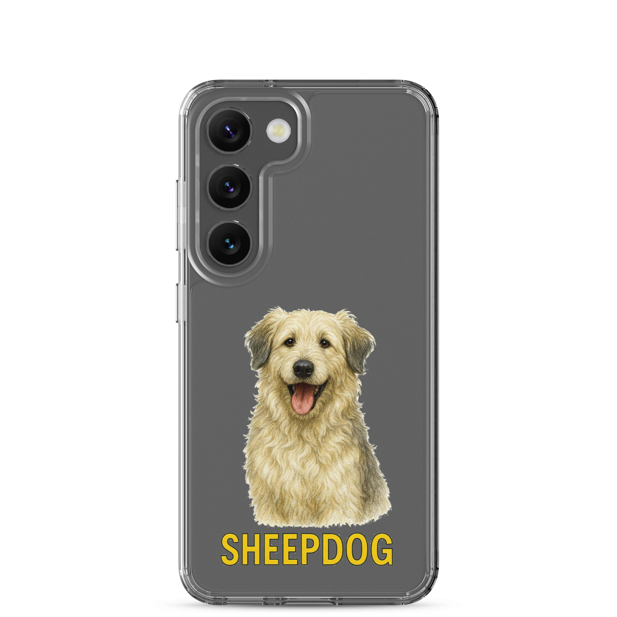 Sheepdog Clear Case for Samsung