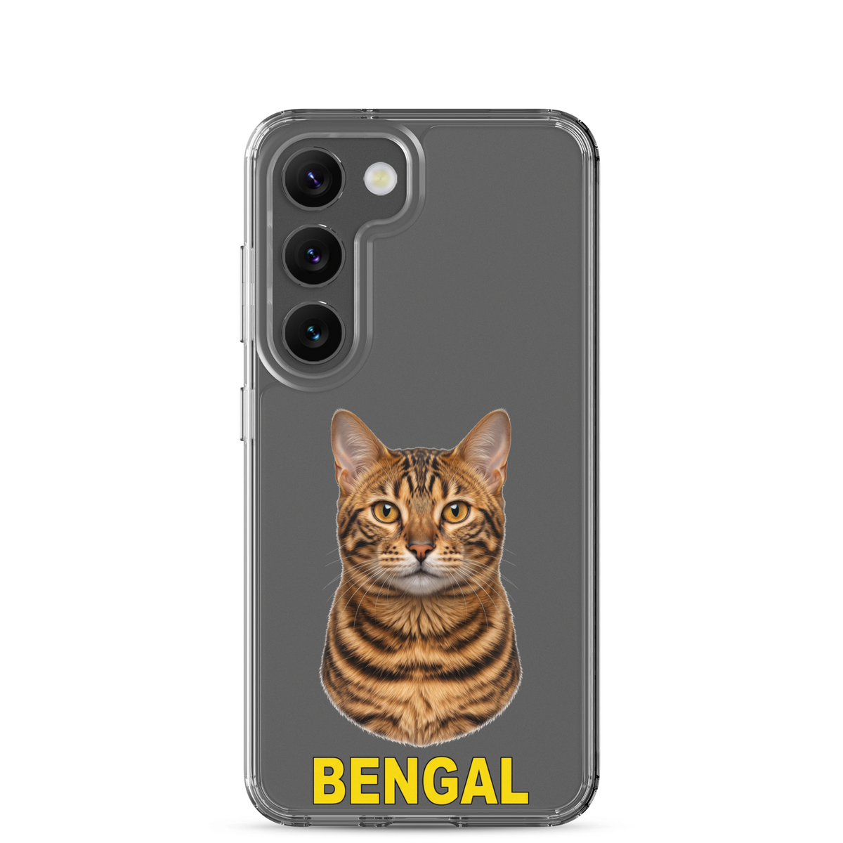 Bengal Cat Clear Case for Samsung®