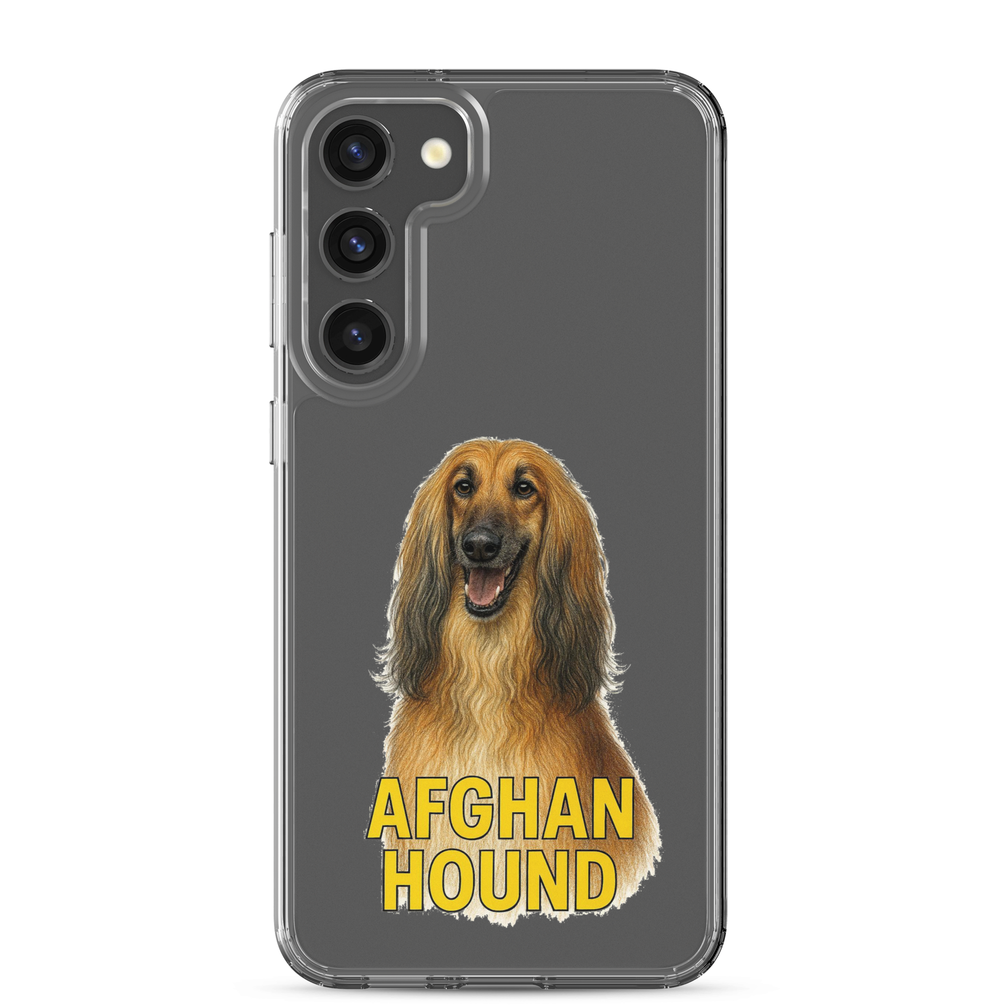 Afghan Hound Clear Case for Samsung