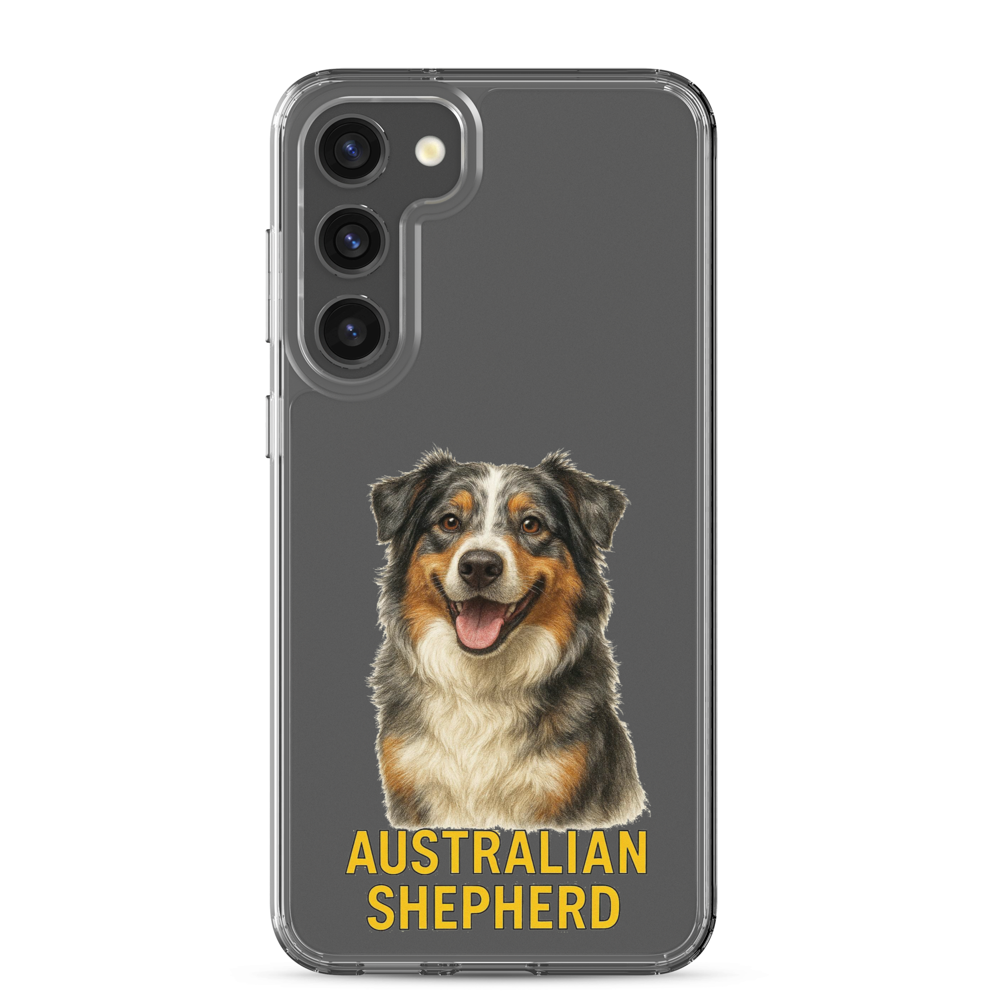 Australian Shepherd Clear Case for Samsung